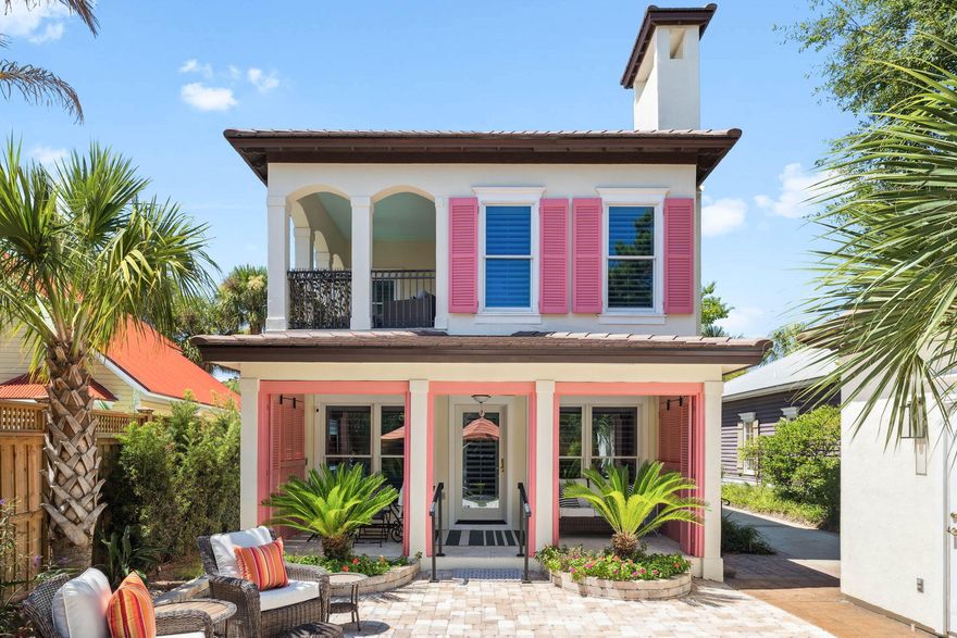 Golf Cart included! Unlike many homes in the area that require updates, this residence is immaculate, fully furnished & completely turnkey with a new roof and major systems only 3 years old. 3 Bedroom+top floor area. Enjoy 2 deeded access of private beach plus resort-style amenities including two pools, tennis and pickleball courts, gated security, and golf cart beach walkovers.Inside features shell stone tile and wood floors, marble countertops, impact windows, newer shutters, and a chef's kitchen with a Wolf range, oversized island, and custom cabinetry. Each bedroom opens to a private patio, while the primary suite offers dual walk-in closets. One of the largest backyards in Caribe with new fencing, pavers, lighting, landscaping, and a large covered patio. Short Term Rentals allowed / 1 week min.
Beautiful golf cart is included.
3 Bedrooms + additional top floor area.
AC/HVAC 3 yrs old
Newly painted interior
Roof 2024
Please Call/Text if you have questions or wish to schedule a showing - Veronica (850)691-6729
HOA $2100. Semi-Annually