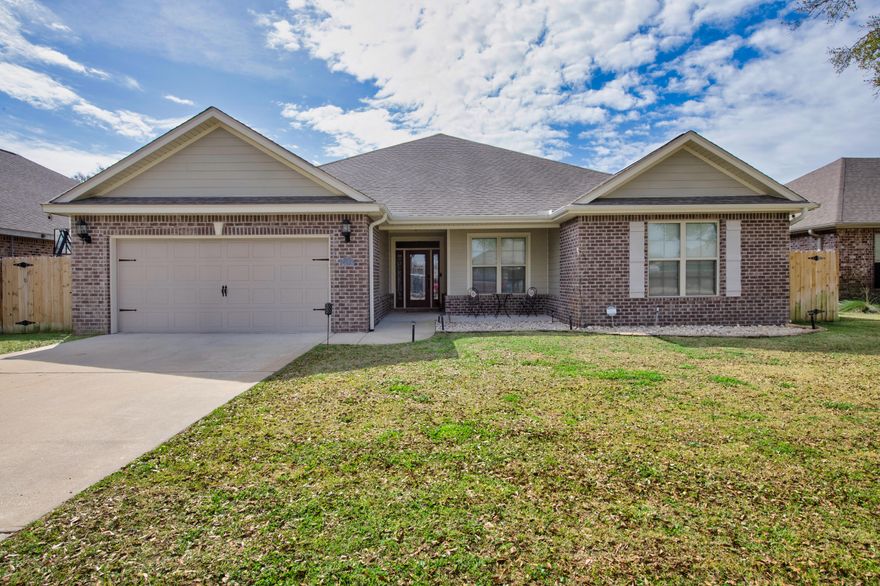 Welcome to 2394 Ellison Way in Fort Walton Beach, Florida -- a beautifully designed custom home offering 4 bedrooms, 2.5 bathrooms, and a spacious open floor plan perfect for modern living along the Panhandle of Florida.
This move-in ready home features a large open concept layout ideal for entertaining, with granite countertops, stainless steel appliances, a generous breakfast bar, and seamless flow between the kitchen, dining, and living areas. Whether you're hosting friends for the game or enjoying a quiet night in, there's plenty of space to gather.
The oversized owner's suite is a true retreat, complete with a large walk-in closet, double vanity, soaking tub, and ample space to unwind after a long day. The additional bedrooms are generously sized, offering flexibility for guests, a home office, or a dedicated home gym.
Custom woodwork throughout the home adds character and craftsmanship, while tray ceilings with LED lighting create an elevated, modern feel. Fresh finishes and epoxy garage floors provide durability and easy maintenance -- perfect for busy military families.
Step outside to a covered patio and fully fenced backyard, offering privacy and room for pets, play, or weekend barbecues.
Located just minutes from Hurlburt Field and Eglin Air Force Base, this Fort Walton Beach home offers a convenient commute while keeping you close to shopping, dining, top-rated schools, and the white sand beaches of the Emerald Coast. You'll be in the heart of it all without the noise and traffic with quick access to local restaurants, grocery stores, and all the coastal lifestyle amenities that make living near the Gulf so desirable.
If you're PCSing to the area or looking for a well-appointed home near base with space, upgrades, and location, 2394 Ellison Way checks all the boxes.