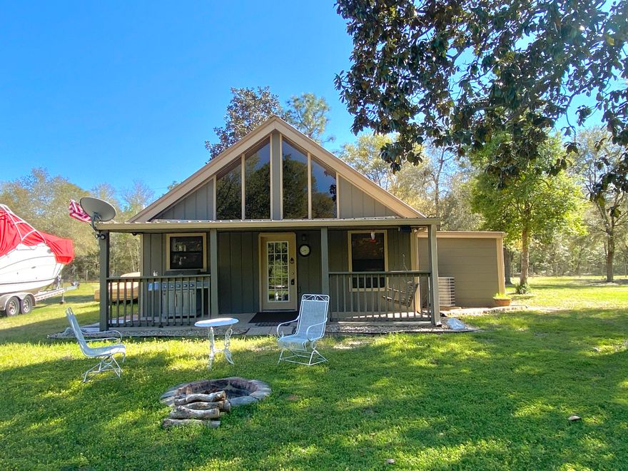 Available May 7th, 2026. Country living and privacy in Crestview This 3/2 features a sunroom as well as loft FLEX space upstairs.  Wooded privacy on just over 4-acres w/ covered front porch, perfect for rocking chairs or relaxing with a cup of coffee.  Spacious living room, vaulted ceilings, rustic kitchen cabinets and beam accents.  Spacious bedrooms with country accents.  AS IS Outdoor lean-to, yard building with fenced area.  No inside smoking or vaping. Pets will be allowed with owner approval. Sorry no cats due to allergies.  Gated entry on property.  This is a must see for affordable country living and privacy. Applications can be made at www.rentgoodlife.com. Non-refundable fees apply. AS IS tractor