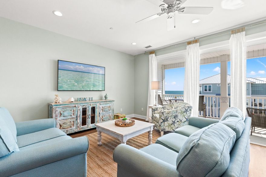 2BR + Bunk Room | 2.5BA | Gulf Views | No HOA | STR-Permitted | Built 2021 | ~325 Feet to Beach

Now priced under $675,000, this 2021-built Mexico Beach property offers a combination that's increasingly hard to find: Gulf views, short-term rental flexibility, and no HOA restrictions, all within an easy, approximately one-minute walk to the beach.

No elevators, no long walks to parking, and no additional association fees. Just a direct path to the sand and a setup that feels simple, functional, and easy to enjoy. The layout includes two bedrooms, an enclosed bunk room, and 2.5 bathrooms, comfortably accommodating up to 8 guests. Two oversized balconies provide Gulf views and outdoor living space. At the same time, the open-concept main level is centered around a large kitchen island with seating, modern finishes, and a layout designed for gathering, hosting, or extended stays.

The primary suite offers direct balcony access, a double vanity, and a walk-in shower, creating a private retreat separate from guest areas.

Built to current Florida coastal construction standards, the home includes impact-rated windows and sliding glass doors, elevated construction, a durable roof system designed for coastal conditions, covered parking, an outdoor shower, and dedicated storage for beach gear.

Short-term rentals are permitted, and there are no HOA fees or rental restrictions, offering flexibility that's increasingly difficult to find along the Gulf.

The property has demonstrated strong guest performance, reflected in consistent five-star reviews and an exceptional 9.8/10 rating on VRBO, with guests highlighting the layout, proximity to the beach, and overall experience, valuable insight for buyers evaluating rental potential.

Insurance costs have been competitive for a Gulf-area property of this age and construction, which can make a meaningful difference when comparing overall ownership costs.

Mexico Beach is known for its uncrowded shoreline, low-density feel, and slower pace compared to nearby coastal markets. With close access to the Mexico Beach Marina, Cape San Blas, St. Joseph Bay, and Port St. Joe, the area continues to attract buyers seeking a more relaxed coastal experience.

For buyers comparing Gulf-view condos with HOA fees, older construction, or limited rental flexibility, this offers a different option, one that's newer, easier to manage, and already positioned and proven for both personal use and rental performance.

If you've been watching the market and waiting for the right combination of location, condition, and flexibility at a more accessible price point, this is worth a closer look.