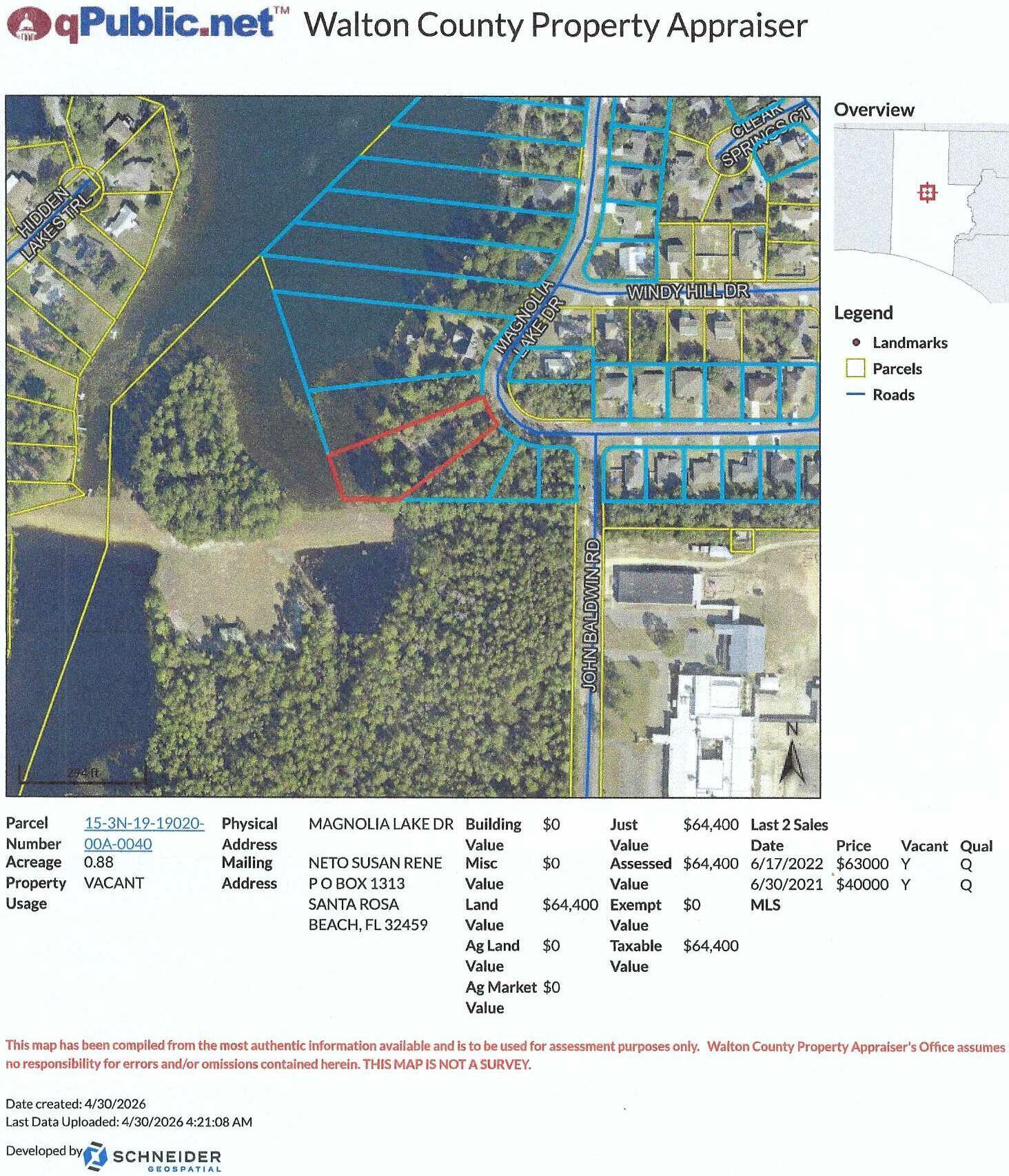 Lot 4 Magnolia Lake Drive Lot 4