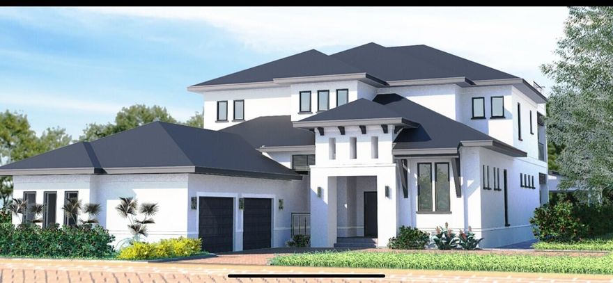 Watersound Camp Creek | Modern Coastal Luxury. Enjoy the art of refined living in this new construction masterpiece—where sleek modern design meets relaxed coastal elegance. Still under construction, offers unique opportunity to customize finishes to make it uniquely yours. Photos are proposed designs. Expansive Euro-Wall doors, motorized screened decks, a resort-style pool, cabana with outdoor kitchen, and infrared sauna offer seamless indoor-outdoor living. Premium materials, stunning European kitchen, and sophisticated architecture throughout. Listing media offers a curated preview of what this extraordinary home will become. Includes Watersound Club membership: 3 private golf courses, beach club, dining, and premier wellness amenities. Live the lifestyle you've been waiting for. This exceptional home is a showcase of craftsmanship and refined design, featuring a durable standing seam metal roof, a striking mix of brick and stucco exterior finishes, and Sierra Pacific windows throughout. Interiors boast wide-plank hardwood floors, designer tile, soaring ceilings, and a statement pivot entry door. Every bedroom includes a private ensuite bath for ultimate comfort. Enjoy top-tier appliances, quartz countertops, luxury lighting and fixtures, an elegant fireplace, and a hidden walk-in pantry, wine cellar. A private elevator connects all levels, including a third-level lookout with a custom spiral staircaseperfect for sunset views. The oversized two-car garage offers extended space for a golf cart and beach gear, combining function and luxury in every detail.