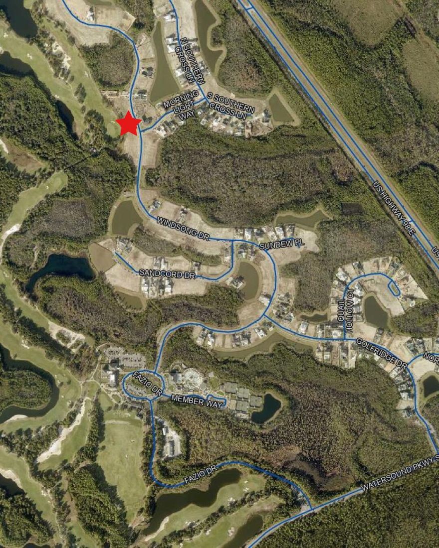 Discover one of the final opportunities to build within Watersound Camp Creek, an exclusive golf course community ideally positioned along the Gulf Coast just moments from the beaches of 30A. Backing directly to Camp Creek Golf Course, this remaining homesite offers a rare blend of privacy, scenery, and lifestyle value within one of the area's most sought-after emerging communities.
Surrounded by natural beauty and connected to the elevated lifestyle of the Watersound Club, owners enjoy access to private amenities including championship golf, resort-style pools, beach access, dining, wellness facilities, tennis, pickleball, and outdoor recreation.
Ideally located near Watersound Town Center and Scenic Highway 30A, Camp Creek provides convenient access to the coast while maintaining a more private and peaceful setting. Thoughtfully designed for those seeking more than just a homesite, the community blends architecture, recreation, and nature into a refined yet effortless lifestyle.
Whether envisioned as a primary residence, second home, or long-term investment, this homesite offers the opportunity to create a custom home experience tailored to your vision. As inventory continues to narrow, this is a unique chance to secure a place within one of Northwest Florida's premier luxury communities before the next phase of growth unfolds.