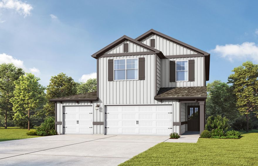 The Winston. The covered front porch is perfect for sipping sweet tea and greeting your neighbors. Inside you find the social hub of the home at the quartz island in the kitchen. While everyone gathers around, snacking on appetizers and sharing stories about their week you don't miss a beat with the openness of the living space. Enjoy dining in the eat-in kitchen, or step right outside to your covered patio, put your grill skills to work and break bread outside. Upstairs there is plenty of space to relax & rejuvenate in the generously sized primary suite. Enjoy a soak in the garden tub to end your day. You'll love the multi-function use of the loft as a game room, study, playroom, or second living room! All 3 bedrooms upstairs feature trey ceilings. One additional bedroom downstairs with a full bathroom is perfect for guests. 3-Car garage for all your toys! Photos/videos are of a similar home, options & upgrades may not be included in price. Residents of the Nest at Owl's Head will enjoy the use of the resort-style pool and spring-fed lake!