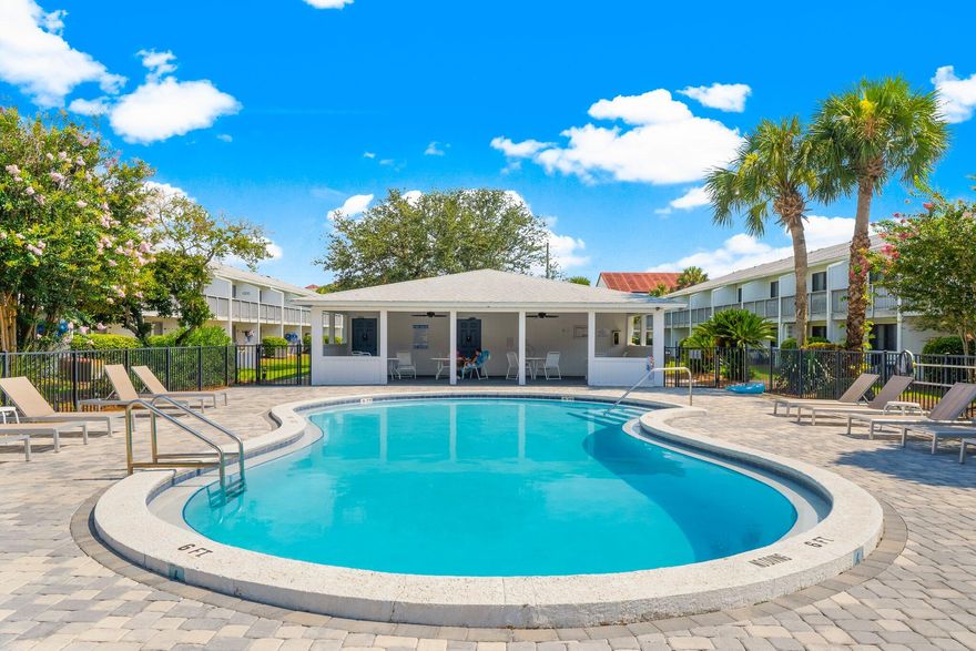 30A 5 Star vacation rental - Hidden Beach Villas Unit 213. Located on the 2nd floor this Hidden Beach Villas unit is a well-maintained studio and offers a strong combination of simplicity, comfort, and rental appeal along scenic 30A. With beach access directly across the street (approx. 100 feet), this unit is perfectly positioned for beach goers seeking convenience and coastal charm. Inside, the condo features tile flooring, granite countertops, full kitchen, a king bed, and a cozy living room, providing both comfort and functionality. Light Coastal Decor for easy maintenance this unit is turnkey-ready while still offering room to add value over time. Step out onto your private balcony with a pool view, the perfect spot to enjoy morning sun and coastal breezes. Prime Location! Nestled in the heart of Seagrove Beach, you're just a short stroll or bike ride to Seaside Town Center, with variety of boutique shopping, dining, and the iconic town square. With beach access right across the street, guests can enjoy the white-sand beach in a few minutes making this unit attractive for beach goers and a rare find for investors.

Whether you're searching for an established income property or an entry-level investment with healthy returns, this studio delivers all. Schedule your private showing today.