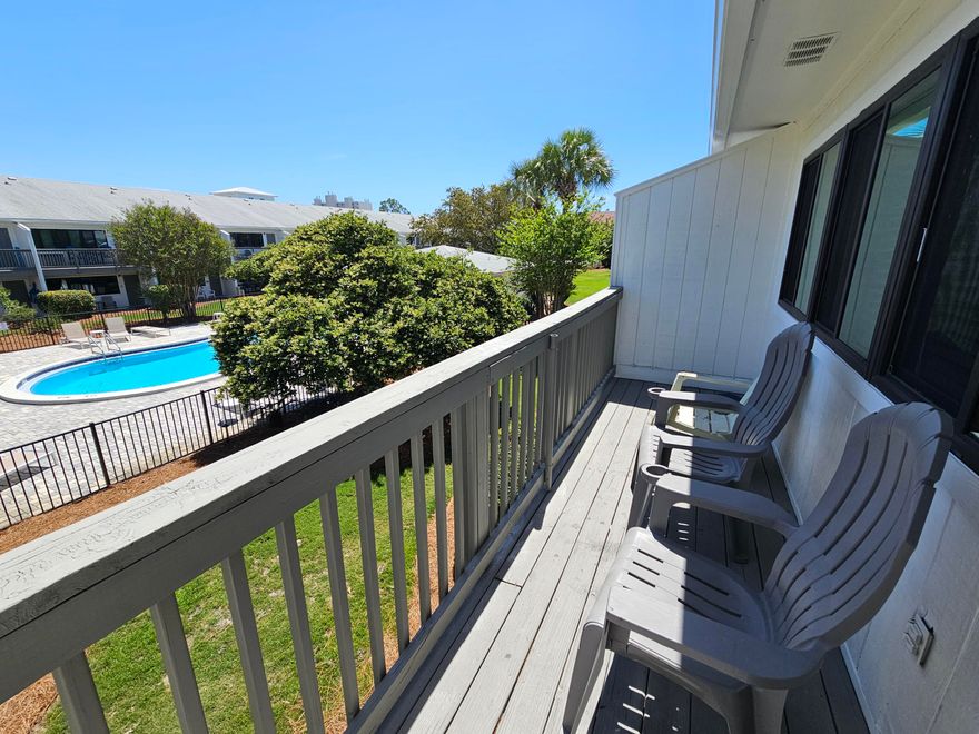 Seagrove Beach 5 Star vacation rental - Hidden Beach Villas Unit 213. Located on the 2nd floor this well-maintained studio offers a strong combination of simplicity, comfort, and rental appeal along scenic 30A. With beach access directly across the street (approx. 100 feet), this unit is perfectly positioned for beach goers seeking convenience and coastal charm. Inside, the condo features tile flooring, granite countertops, full kitchen, a king bed, and a cozy living room, providing both comfort and functionality. Light Coastal Decor for easy maintenance this unit is turnkey-ready while still offering room to add value over time. Step out onto your private balcony with a pool view, the perfect spot to enjoy morning sun and coastal breezes. Prime Location! Nestled in the heart of Seagrove Beach, you're just a short stroll or bike ride to Seaside Town Center, with variety of boutique shopping, dining, and the iconic town square. With beach access right across the street, guests can enjoy the white-sand beach in a few minutes making this unit attractive for beach goers and a rare find for investors.

Whether you're searching for an established income property or an entry-level investment with healthy returns, this studio delivers all. Schedule your private showing today.