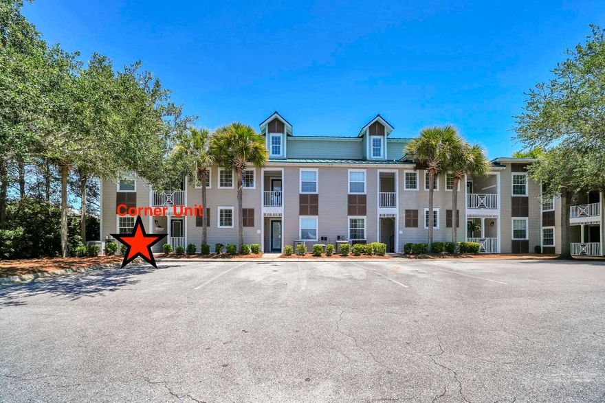 Motivated Seller! The Village at Blue Mountain, a unique gated community on 30A, boasts a collection of homes, condos, and retail spaces that offer some of the finest amenities in Santa Rosa Beach. This elegantly remodeled 3-bedroom, 2-bathroom unit is located on the ground floor and tucked away in a corner, providing a sense of remote privacy. The home features shiplap walls, floor-to-ceiling tiled walls in the kitchen and bathrooms, luxury vinyl plank flooring, and recently painted interiors. Tastefully decorated furnishings enhance the overall ambiance of the unit. Although not part of a short-term rental program, this unit would be an excellent choice for those seeking proximity to the beautiful beaches and the exciting attractions of 30A. The Village amenities include a putting green, shuffleboard courts, and golf cart parking. Additionally, the massive pool and state-of-the-art fitness center offer ample opportunities for staying active and entertained, even when you're not enjoying the beach just a half-mile away. Two gated entrances to the property. One on 30A and the other just off Highway 83. There are so many well established eateries and fine dining within a short stroll. Your family will absolutely love this next property in your real estate portfolio.