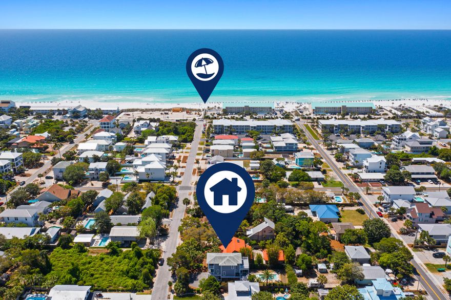 This is the beach house buyers have been waiting for, 88 Tarpon Street in Crystal Beach, Destin, Florida. Located in one of Destin's most popular areas for vacationers and short-term rental investors, this beautifully renovated 3-bedroom, 3-bath home offers the location, lifestyle, and proven rental appeal that make Crystal Beach such a favorite. Sea Amore is more than a wonderful vacation home. The numbers speak for themselves, with gross rental revenues of $130,000 in 2025. Vacationers can stroll to the white sand beaches and Gulf waters, hop on the street-legal golf cart, or ride their bikes and be right in the middle of the fun and energy that make this area such a sought-after vacation destination. 88 Tarpon feels like   a private resort retreat, with inviting indoor and outdoor spaces designed for relaxing, entertaining, and making the most of beachside living. The open-concept living, dining, and kitchen area is ideal for gathering with family and friends, and the home is filled with abundant natural light, wood floors, quartz countertops, high-end Bosch appliances, and excellent storage, including three owner closets that are especially useful for short-term rental use. Outside, enjoy covered porches, a screened back porch, and a fully fenced backyard with a private pool and spa that creates your own private retreat after a day at the beach. This home will convey turnkey and fully furnished, including the street-legal golf cart, so you can load up the beach gear, head down to the nearby Tarpon Beach access, and be on the sand in minutes. It already has an established rental following and is recognized as a guest favorite with a 4.9-star guest rating and 41 reviews. Buyers will also appreciate the nearby new Tarpon Beach Gulf Front Park on Scenic Highway 98, which will offer parking for cars, golf carts, and bikes, along with pavilions, restrooms, and additional beach access. Offered in an ideal location close to Destin Commons, dining, and entertainment, this Crystal Beach property is a standout opportunity. Home is a vacation rental  Check out the reviews https://www.airbnb.com/h/seaamore  Call me today for rental revenue reports, details on current 2026 bookings, or to schedule your private showing.