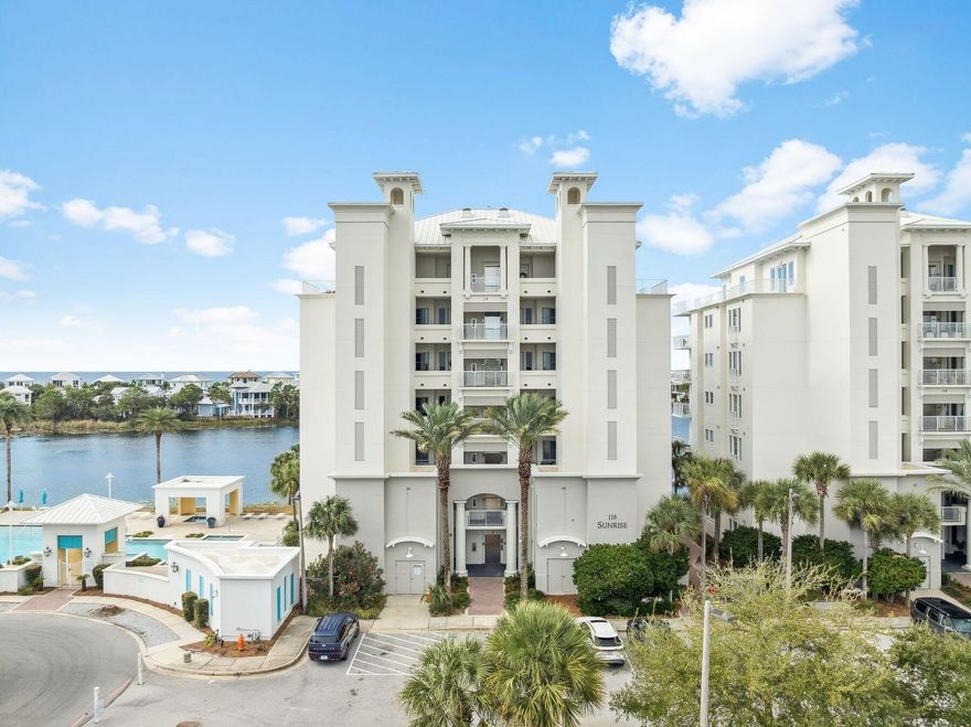 Located in the heart of Carillon Beach, this spacious three-bedroom residence offers 2,319 square feet of single-level living in a gated, 104-acre coastal community with nearly a mile of private beachfront along the Gulf. Unit 102 blends a quiet lakefront setting with walkable access to the beach, pools, and village center.

The current owners have invested significantly in recent improvements, including hurricane-rated window replacements, luxury vinyl plank flooring, HVAC dehumidifier, and completion of structural and elevator assessments. The building exterior has been fully painted, and all community repairs have been paid in full. Professionally managed and rental-ready, the property produced $53,989 in verified gross income from March 1 through Nov 1,2025, with additional bookings extending into 2026. Projections suggest potential annual gross revenue of $80-90K

Carillon Beach provides a rare balance of privacy and convenience  with over 3,900 linear feet of dedicated beach frontage, three community pools plus a private condo pool and hot tub, tennis and pickleball courts, and gated walkovers with restrooms. Publix, 30Avenue, and the restaurants of Inlet and Rosemary Beach are just a couple of minutes away.