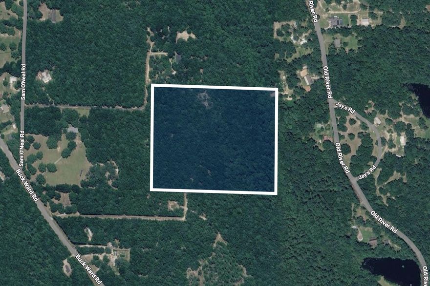 Great investment property or parcel to build house, property is high and dry and wooded, corner parcel