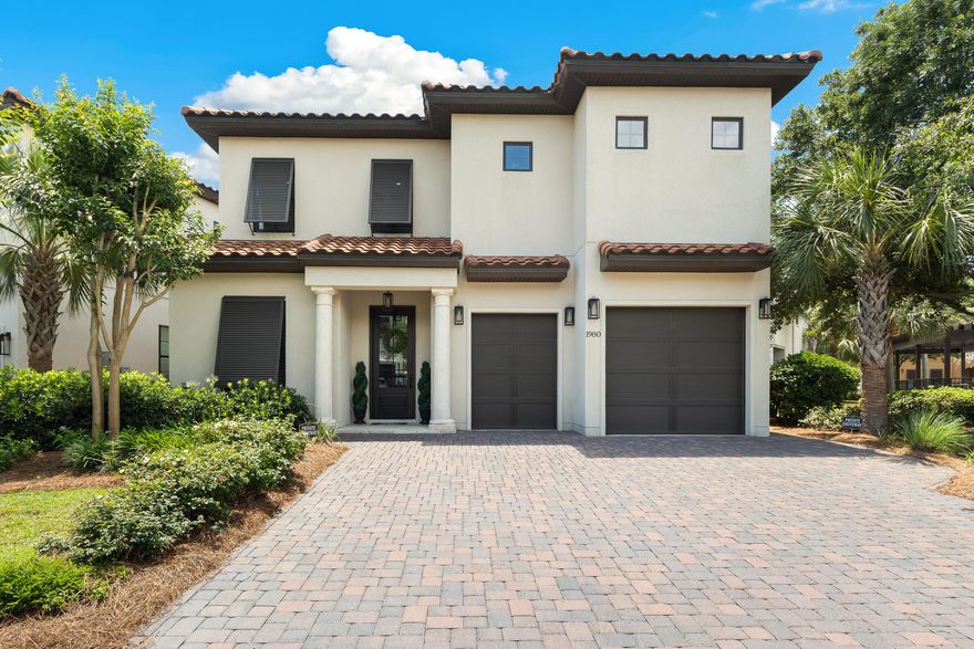 Welcome to one of the few truly custom-built homes in the highly sought-after Villa Lago community within Sandestin Golf and Beach Resort -- a thoughtfully designed 4-bedroom, 4-bathroom residence that effortlessly blends luxury, comfort, and functionality in an exceptional resort setting.
Overlooking a peaceful pond and ideally positioned beside guest parking and the neighborhood pool, this beautifully maintained home offers a refined coastal lifestyle just moments from the vibrant dining, shopping, and entertainment of Village of Baytowne Wharf.
Unlike a typical Villa Lago floor plan, this custom residence was intentionally designed with elevated finishes, thoughtful architectural details, and enhanced livability throughout. The open-concept main living area is warm and inviting, featuring high-end appliances, custom tile work, custom living room built-ins, and a seamless flow between the kitchen, dining, and living spaces. Recent updates include a stylish new backsplash, new kitchen sink, additional custom kitchen cabinetry, a beautifully designed coffee bar adjacent to the kitchen, and all new light fixtures throughout the home -- adding both charm and functionality to the space.
The first floor also offers a spacious guest bedroom and full bathroom, creating flexibility for owners and guests alike. Upstairs, the primary suite serves as a private retreat with its own balcony, a luxurious soaking tub, separate walk-in steam shower, and custom shelving in the walk-in closet. Two additional bedrooms each feature en suite bathrooms and walk-in closets, while a generously sized laundry room with custom cabinetry completes the second level.

The outdoor living space offers the perfect setting to relax and unwind while enjoying tranquil pond views and the peaceful ambiance Villa Lago is known for. The oversized garage accommodates one full-size vehicle plus a large golf cart space -- ideal for enjoying the resort lifestyle.

Never used as a rental, this home showcases the level of care and craftsmanship only a custom private residence can provide. Offered with select furnishings included, the property is also short-term rental capable, presenting an exceptional opportunity for both personal enjoyment and investment potential.

As an introduction to the Sandestin lifestyle, we invite our new owners to explore amenities that make Sandestin special. The listing brokerage and seller(s) are presenting the buyer(s) of this property with (2) 90-minute rounds of Tennis court time, a golf foursome at one of our three championship courses, and a round of golf for up to four (4) players at the unrivaled Burnt Pine Golf Club.
Sandestin Golf and Beach Resort features more than seven miles of beaches and pristine bay front, four championship golf courses, 15 world-class tennis courts, a 226-slip marina, a fitness center, spa and celebrity chef dining. Shop, dine and play at the charming pedestrian village, The Village of Baytowne Wharf and more. Inside the gates of the resort, residents enjoy a balanced lifestyle of high-class living, spanning the 2,400 acres from the beach to the bay. Everything within the gates of the resort is accessible by golf cart or bicycle. The entire resort is interconnected by miles of pedestrian, bike and golf cart paths that weave through groves of live oaks, meandering past natural lagoons, fountains, man-made lakes, and meticulously landscaped fairways.