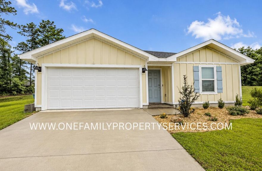 Beautiful 2023-built 4 bedroom, 2 bathroom home offering a clean and functional layout with modern finishes throughout. This well-maintained property features an open-concept living space, spacious bedrooms, and a fully equipped kitchen designed for comfortable everyday living.

Enjoy the privacy of the fully fenced backyard, perfect for relaxing, entertaining, or outdoor activities. The fence was installed just one year ago. Lawn care is included for added convenience.

Additional features include AS IS use of the deep freezer, washer and dryer, and camera system currently installed at the property.

NO smoking. 600 minimum FICO credit score required in addition to meeting rental criteria. Pets allowed upon approval with a non-refundable pet fee and with a Petscreening.com report. All applicants are required to complete an application on PetScreening.com regardless of if they own a pet or not.  Applicants with an ESA are also required to complete the application.

 This property is a part of a Homeowners Association and tenants will be required to adhere to certain rules and restrictions.  If you have any questions, you may request to view the HOA Covenants prior to application. 
 ** Fees Required once an application is approved include, but may not be limited to: Security Deposit, Non-Refundable Fees (cleaning and rekey), $20 Certified Mail Fee, and Pet Fees (when applicable).  ***