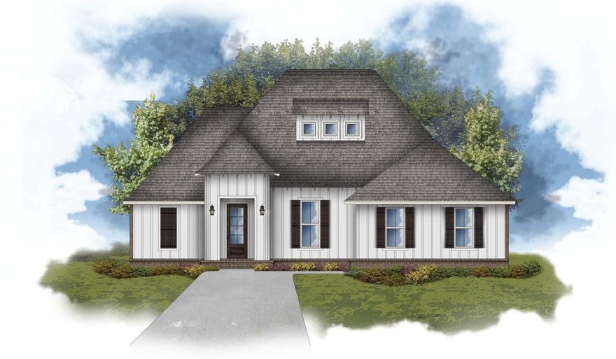 Located on a cul-de-sac lot, the CARTIER III G in Steamboat Landing at Hammock Bay community offers a 4BR/3BA, open design with keeping room and flex space. Special Features: double vanity, freestanding tub, custom tiled shower, and walk-in closet in master bath, tray ceiling in master bed, kitchen island, walk-in pantry, ensuite bath in bed 2, boot bench/drop zone in mudroom, covered porches, side entry garage, undermount sinks, LED lighting, framed mirrors in all baths, landscaping, architectural 30-year shingles, flood lights, wooden shutters, and more! Energy Efficient Features: tankless gas water heater, gas kitchen appliance package, vinyl low E windows, and more! Energy Star Partner. Introduction Salt & Pine Luxury Homes, a premium division of DSLD Homes.