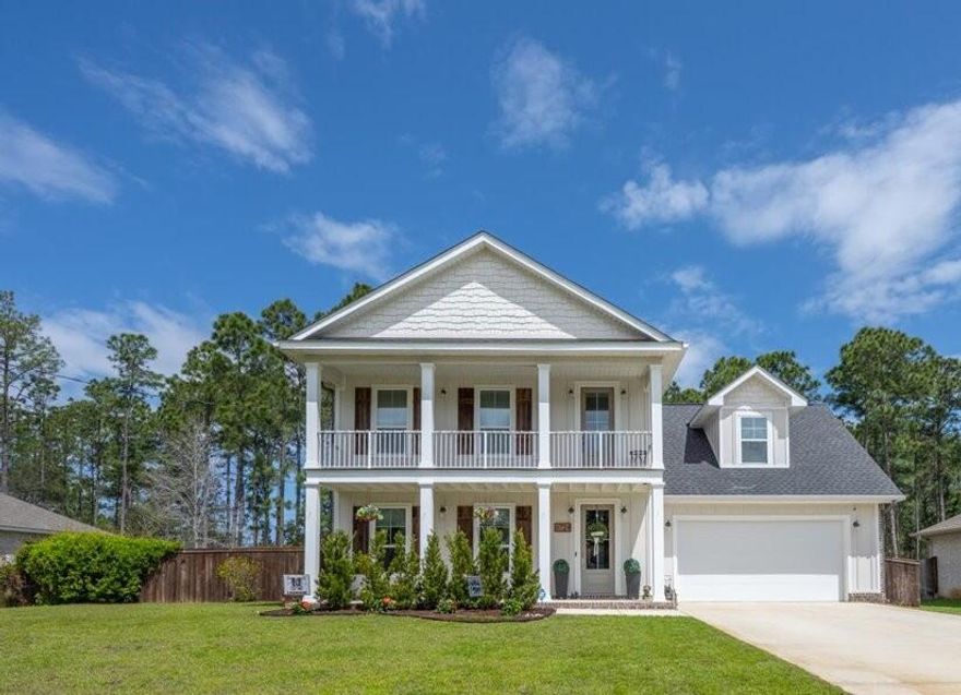 Experience the 30A vibe right here in Navarre. Built in 2020 and thoughtfully upgraded, this home stands out from the rest.

Offering 4 bedrooms, 3.5 bathrooms, and a large bonus room, the layout is both functional and flexible. The main floor features 9-foot ceilings, an open-concept kitchen, living, and dining space with high-end appliances, a private master suite, and a convenient half bath.

Upstairs includes two large bedrooms with walk-in closets, a smaller bedroom perfect for an office, a spacious bonus room, and two full bathrooms.

Step outside and it only gets better! A saltwater pool with tanning ledge, paver decking, screened-in patio, hot tub, and a 20x10 shed with lofts and an electrical panel ready for future use. Additional highlights include LVP flooring throughout the entire home, two HVAC systems for efficiency and comfort, upstairs front porch for watching those sunrises or sunsets, and board & batten in the hallways. 

Located in Holley by the Sea, enjoy access to top-tier amenities including indoor and outdoor pools, fitness center, tennis courts, boat launch, playground, and campground.

This is the one buyers have been waiting for, schedule your showing today. 

See Upgrades & Features List. Also note that while most of the photos were taken with the current tenant furniture, some are from when Sellers occupied.