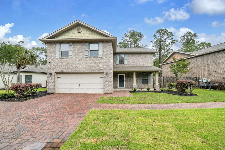 One of the best values currently available in Santa Rosa Beach! This beautifully refreshed 4-bedroom, 2.5-bath home offers an incredible opportunity for buyers seeking space, condition, and coastal lifestyle at an aggressive price point designed to sell quickly. With nearby homes and surrounding values often trending significantly higher, this property stands out as an exceptional opportunity in today's market.

Recently updated with fresh interior paint throughout and brand-new carpet installation, the home shows beautifully with a clean, bright, move-in-ready feel that resembles new construction. The spacious open-concept floor plan creates a seamless flow between the kitchen, dining, and living areas, making it ideal for entertaining guests or enjoying comfortable everyday living.

One of the property's biggest highlights is the expansive backyard offering endless possibilities for outdoor living enhancements. Whether envisioning a custom pool, outdoor kitchen, firepit area, covered patio, tropical landscaping, or entertainment space, this oversized yard provides a rare blank canvas for the next owner to create something truly special.

Ideally located near Choctawhatchee Bay, outdoor enthusiasts will appreciate convenient access to boating, paddleboarding, kayaking, and fishing, while the sugar-white sand beaches and emerald waters of South Walton and Scenic Highway 30A are only a short drive away. Enjoy the perfect balance of peaceful residential living with quick access to dining, shopping, entertainment, and the coastal lifestyle that makes Santa Rosa Beach one of the Emerald Coast's most desirable communities.   Inside, the home offers a comfortable and functional layout designed to accommodate a variety of lifestyles. The kitchen opens directly into the main living space, creating a warm and inviting atmosphere ideal for gatherings with family and friends. Tile flooring throughout the primary living areas complements the home's fresh updates while offering easy maintenance for full-time residents, second-home owners, or investors alike.

Upstairs, the spacious primary suite provides a relaxing retreat complete with a large walk-in closet and private en-suite bath featuring dual vanities and a walk-in shower. Additional bedrooms offer flexibility for guests, family members, home office space, fitness room, or hobby areas depending on the buyer's needs.

The oversized backyard truly separates this property from many others within the price range. The amount of usable outdoor space creates exceptional potential for future upgrades and customization. Buyers looking to create a luxury outdoor environment will appreciate the flexibility this lot provides.

The location further enhances the home's appeal with close proximity to multiple bay access points, boat launches, waterfront recreation, and nearby beach access to the Gulf of Mexico. Spend mornings on the bay fishing or paddleboarding and afternoons enjoying the world-famous beaches, restaurants, boutique shopping, and entertainment along 30A.

Convenient access to schools, healthcare, shopping, and everyday amenities makes this home attractive not only for primary residents but also for second-home buyers and those seeking long-term investment potential within the rapidly growing Santa Rosa Beach market.

Homes offering this combination of pricing, condition, backyard potential, and proximity to both the bay and beaches are becoming increasingly difficult to find. This is an outstanding opportunity to secure a move-in-ready home in one of Northwest Florida's most sought-after coastal communities.