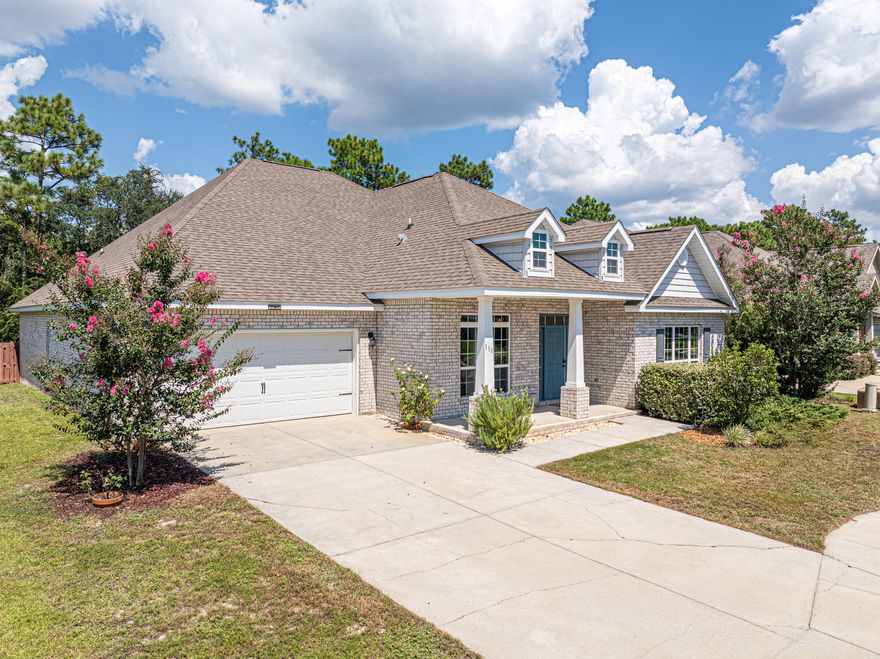 Live the Florida lifestyle in this huge 5-bedroom + office home in the sought after Point Washington area--just minutes from Watersound Town Center, 30A beaches, dining, top-rated schools, and more!  This beautiful home has complete privacy in the backyard and forest views. Featuring an open-concept design with tray ceilings and abundant natural light, the home feels warm and inviting from the moment you step inside. This sought-after ''McKenzie'' floor plan offers an impressive 3,066 sq. ft. of living space, including 5 bedrooms, a large study, and a formal dining room -- providing more than enough room to live, work, and entertain with ease. The kitchen is a true chef's dream, showcasing stainless-steel appliances, granite countertops, and a large island that's perfect for hosting family and friends. The brand new smart refrigerator has a see-through section and the microwave is also new (2025). 

The spacious master suite, set apart from the other bedrooms for added privacy, offers a relaxing retreat with a walk-in closet and a spa-like bathroom featuring dual vanities, a soaking tub, and a separate shower.

The additional four bedrooms are generously-sized, making them ideal for family or guests, with plenty of room to grow and adapt to your needs. The guest bedrooms are located in two different zones, giving your guests or family comfort and privacy.

You'll also enjoy a 2-car garage and the perfect outdoor retreat. Sip your morning coffee on the back porch while overlooking forest views for a peaceful setting. With plenty of space for kids, pets, or entertaining, this backyard is ready for all your gatherings and quiet moments alike.

All of this is just minutes from the sugar-white beaches of 30A, as well as the area's best shopping, dining, and top-rated schools-- giving you the perfect balance of a quiet neighborhood setting and the vibrant Emerald Coast lifestyle. Schedule your tour now!