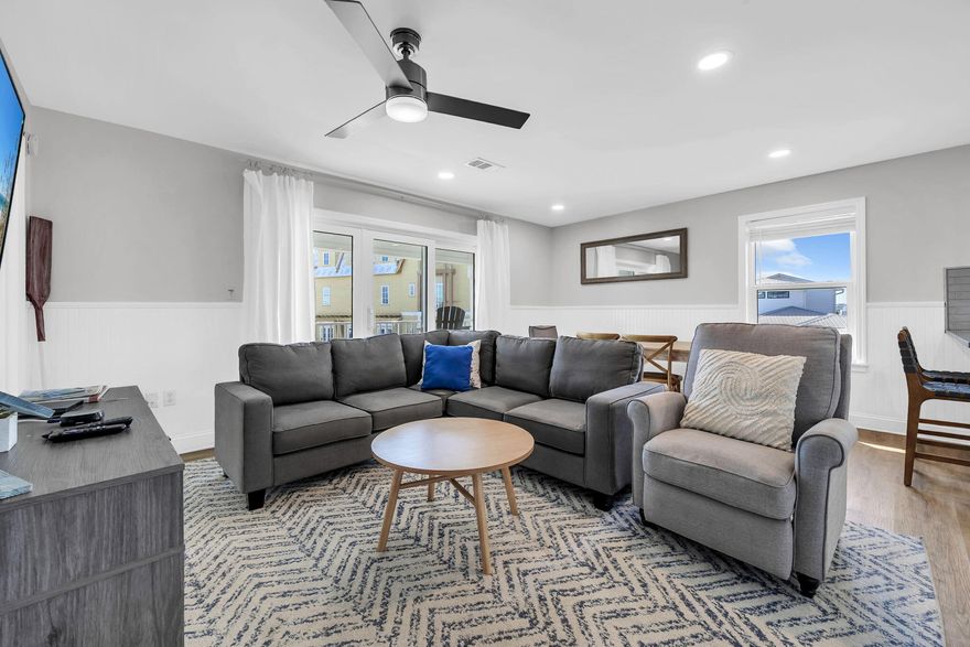Turnkey and rental-ready, Beachside Villas 131 offers an exceptional opportunity to own a beautifully updated coastal retreat in the heart of Seagrove Beach along Scenic 30A. This top-floor 3-bedroom, 2-bath condo features peaceful sunset views over Eastern Lake with glimpses of the Gulf, creating the perfect setting for a second home, vacation getaway, or investment property.

Designed for comfort and connection, the spacious floorplan features an inviting living area, private balcony, in-unit washer and dryer, and accommodations ideal for hosting family and guests. Just a short stroll or seasonal beach shuttle ride away, owners and visitors can enjoy easy access to the sugar-white sand and emerald waters that make 30A so desirable.

Beachside Villas is known for its laid-back, family-friendly atmosphere and impressive community amenities, including two pools -- one of which is seasonally heated -- lighted tennis and pickleball courts, shuffleboard and grilling areas.

Whether you are looking for a personal beach getaway, an income-producing investment, or a place to create lasting memories along 30A, Beachside Villas 131 delivers the lifestyle buyers are searching for in one of the area's most sought-after coastal communities.