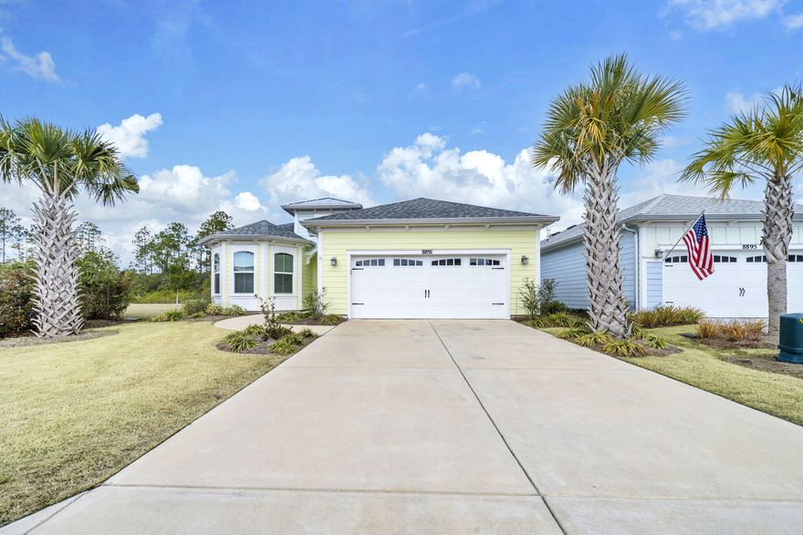 MOTIVATED SELLER -- One-Year Home Warranty Included!

Experience privacy, luxury, and resort-style living in this highly upgraded Breeze Bay home located in Phase 4 of Latitude Margaritaville Watersound. Situated on a rare oversized homesite with no neighbor to the left and peaceful preserve views, this property offers exceptional privacy and a tranquil natural setting.

Inside, coastal elegance meets modern sophistication with thoughtfully selected upgrades throughout. The chef-inspired kitchen features Montgomery Quartz countertops, a gas cooktop, and premium finishes that combine both style and functionality. Luxury vinyl plank flooring runs through the main living areas, while tile flooring in all bathrooms provides durability and easy maintenance. Expansive sliding glass doors lead to a fully extended pavered lanai--perfect for relaxing or entertaining while enjoying the serene preserve backdrop.

Conveniently located just a short golf cart ride from the vibrant Town Center and upcoming retail complex, this home provides easy access to everything Latitude Margaritaville has to offer. Residents enjoy an exceptional 55+ resort lifestyle with amenities including the Latitude Town Square Bandshell, Bar & Chill Restaurant, Paradise Pool with cabanas and tiki huts, Fins Up! Fitness Center, Last Mango Theater, tennis and pickleball courts, dog park and spa, kayak launch, walking trails, plus daily live entertainment and social events.

Impeccably maintained, extensively upgraded, and offering rare privacy, this home presents an outstanding opportunity in Latitude Margaritaville Watersound. Priced to sell--bring your offer and start living the Margaritaville lifestyle today. <Ý<4