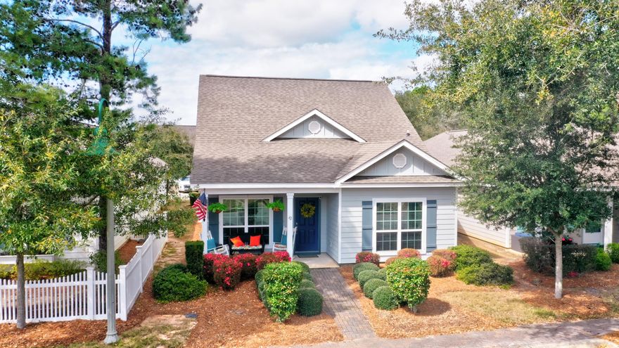 Welcome to this beautiful 4-bedroom, 3-bath home located in the amenity-rich community of Hammock Bay. Just steps from the main clubhouse, you'll have quick access to the fitness center, resort-style and lap pools, General Store, Town Green, Props Brewery, tennis courts, basketball courts, and pickleball courts. This is one of the most convenient locations in all of Hammock Bay.

The home features a functional open-concept layout that works well for both everyday living and entertaining. The main living areas offer durable LVP flooring, while the bedrooms are comfortably carpeted. The kitchen opens to the living and dining spaces, creating a bright, open feel throughout.

The primary suite is on the main level along with an additional bedroom and full bath, ideal for guests or a home office.  Upstairs, you'll find two more bedrooms and a third full bathroom, providing plenty of space and privacy. The two-car garage adds extra storage and convenience.

Hammock Bay offers one of the most complete lifestyle setups in the area, including a bayfront clubhouse with a pier, additional pools in Hammock Bay South, farmers markets and events at the Town Green, fitness center, sports courts, community center and theater, playgrounds, walking trails, dog park, and more. Lawn maintenance is included.

Conveniently located 20 minutes or less from the sugar white sands and emerald waters of 30A.

Schedule your showing today