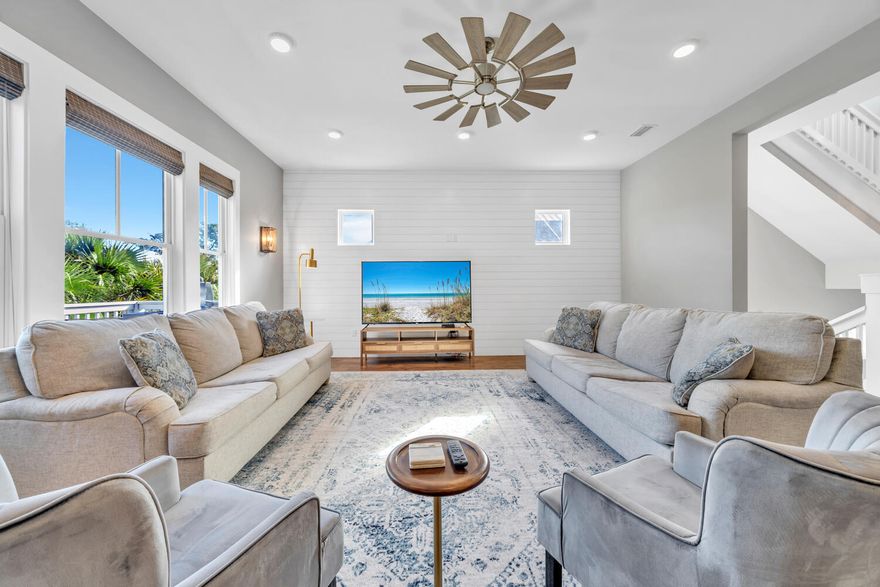 Located in the highly desirable Grande Pointe neighborhood of Inlet Beach, this 5 bedroom, 3 bathroom home offers strong, established short-term rental performance along with additional upside potential. The property generated over $95,000 in rental revenue in 2024, with more than $50,000 currently on the books, providing immediate income for a future owner.

Situated on a premium preserve-backed lot, the home is designed for both everyday living and rental functionality. Features include two levels of screened porches, a whole-home Generac generator, top-of-the-line KitchenAid appliances, custom lighting, and blackout shades throughout.
 Grande Pointe offers a unique combination of amenities and natural surroundings, including private access to Lake Powell, the largest coastal dune lake in North America, ideal for kayaking and paddleboarding. The community also features a resort-style pool and dock for owners and guests to enjoy.

The home is conveniently located near public beach access, as well as nearby shopping and dining in Inlet Beach and Rosemary Beach. A new pedestrian tunnel currently under construction is expected to enhance connectivity to 30A and surrounding areas.

With documented rental history, existing future bookings, and a location in one of the fastest-growing areas along the 30A corridor, this property presents a compelling opportunity for those seeking a primary residence, second home, or income-producing property.