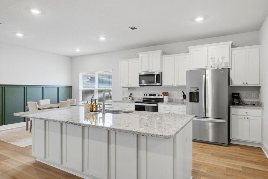 Welcome to one of the most attractive opportunities in the newer Forest Bay community, perfectly suited for the smart and savvy buyer in today's market.

This meticulously cared-for home barely feels lived in. From the moment you step inside, you'll notice the clean, spacious, minimalist layout that today's buyers love. Tray ceilings, recessed lighting, and an open, inviting floor plan create a bright and welcoming space that feels both modern and comfortable.

Step outside to enjoy your private backyard retreat featuring a covered patio and a fully enclosed fence, ideal for relaxing evenings, outdoor dining, or letting pets play safely. One of the most unique features of this property is the front yard view. Instead of neighboring homes, you'll enjoy a peaceful wooded backdrop that is not buildable, offering a level of privacy that originally drew the current owners to this home and is increasingly hard to find.

Located further back within the neighborhood, the home benefits from reduced traffic and a quieter setting, making it feel tucked away while still being incredibly convenient.

Residents of Forest Bay enjoy access to a beautiful community pool and pavilion, perfect for soaking up the Florida sunshine, meeting neighbors, or unwinding after a long day.

Commuting is easy with this centrally located neighborhood, providing a short drive to local military bases, Navarre Beach, Pensacola, and Destin. Whether you're heading west toward Pensacola or east toward the Emerald Coast's famous beaches, this location puts everything within reach. Come see why homes in Forest Bay are becoming some of the most talked-about properties in the area. Be sure to watch for upcoming open house dates and times.

Flexible closing options are available. Whether you need a quick closing or prefer more time, the sellers are happy to work with the buyer's timeline.

Welcome to your new home.