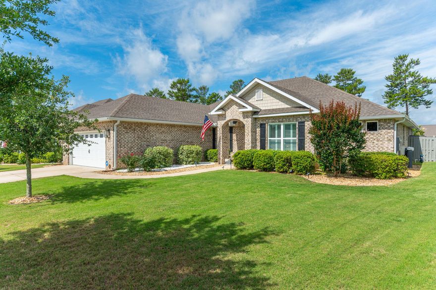 Welcome to 200 Sweet Tea Ln in the sought-after community of Hammock Bay, with resort-style living. This immaculate ranch-style residence offers the ideal blend of luxury, comfort, and functionality with 4 spacious bedrooms, 3 beautifully appointed baths, and an extraordinary backyard retreat with an enticing inground pool & pergola! This pristine home has been thoughtfully enhanced with high-end upgrades throughout. The heart of the home is the stunning, remodeled kitchen, featuring custom cabinet door and drawer fronts, sleek quartz countertops, an expanded quartz island, convenient slide-out drawers in the lower cabinetry, this space is as functional as it is beautiful. Adjacent dining and living areas create seamless flow, making the home feel both spacious and inviting. The luxurious primary suite serves as a peaceful sanctuary, offering generous space and a completely transformed spa-inspired bath. Relax and recharge in the spectacular oversized custom-tiled shower, complemented by a custom vanity with elegant quartz countertops and his & her large walk-in closets, and designer finishes that create a true retreat experience. Even the laundry room has received thoughtful upgrades with beautiful butcher block countertops, blending practicality with elevated design. Additional premium features include a whole-house Culligan water system and an epoxy-coated garage floor with built-in cabinets and ceiling storage racks, showcasing the meticulous care invested into every inch of this property.
Step outside and prepare to fall in love with your own private oasis. The screened-in back porch, with mounted television creates the perfect indoor-outdoor living experience for football Saturdays, relaxing evenings, or entertaining guests year-round. Beyond the porch lies a spectacular backyard retreat featuring a gorgeous inground pool, enticing pergola area, and fully fenced backyard designed for privacy, relaxation, and unforgettable gatherings under the Florida sun.
Living in Hammock Bay means enjoying one of the Emerald Coast's most amenity-rich communities. Residents have access to multiple resort-style pools, a state-of-the-art fitness center, pickleball and tennis courts, basketball courts, expansive playgrounds, scenic walking paths, and a beautiful clubhouse complete with a movie theater. This vibrant master-planned community offers a lifestyle that feels like vacation every single day while still being conveniently located near the beaches of 30A, shopping, dining, and top-rated schools.
Homes of this caliber--combining impeccable condition, luxurious upgrades, exceptional outdoor living, and premier community amenities--rarely become available. Whether you are searching for your forever home, a stunning second residence, or simply a place where every detail has already been perfected, 200 Sweet Tea Lane delivers an unparalleled living experience in one of Northwest Florida's most desirable communities.
This is more than a home, it is a lifestyle.
