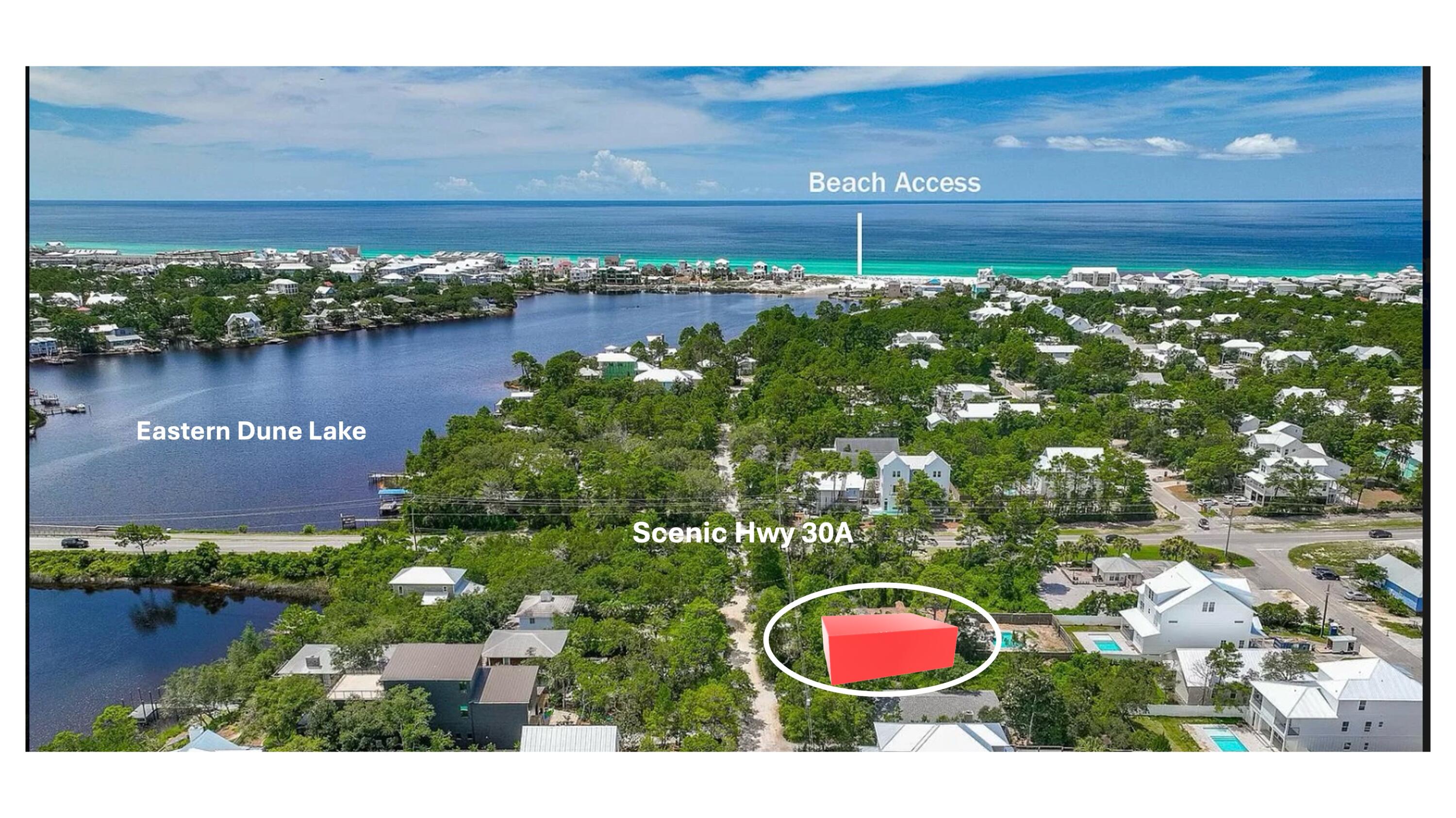 Eastern Lake area of Santa Rosa Beach - Land