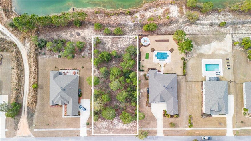 Buy now...build later! Imagine your dream home being built on this golf course premier lot with picturesque water view. With .59acres, the possibilities are endless. Windswept is a gated community with an array of amenities to include pickle ball, tennis, basketball, playground, pool and more! Centrally located just 30 minutes to Grayton Beach on 30A and 30 minutes to the Panama City Beach Airport.