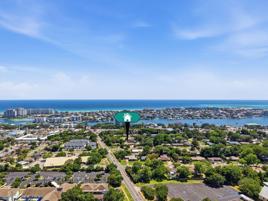 COASTAL LIVING Welcome to this beautifully maintained single-level home located in the highly desirable Sea Hills neighborhood in the heart of Destin. Just minutes from the Destin Harbor, waterfront dining, shopping, entertainment, and the white sand beaches of the Emerald Coast, this spacious residence offers comfort, functionality, and exceptional outdoor living. This thoughtfully designed split floor plan features 4 bedrooms and 3 baths, including two primary suites with private en-suite baths, making it ideal for multi-generational living, guests, or a second-home retreat. Inside, you'll find fresh interior paint, crown molding, new lighting fixtures, a built-in desk and cabinetry, and a cozy natural gas fireplace that anchors the main living area. The spacious Florida room adds approximately 450 square feet of additional living space and overlooks the private backyard oasis. The kitchen is equipped with stainless steel appliances, granite countertops, sink 2026,  refrigerator 2026, and a dishwasher 2025. The home also features two jetted tubs, a walk-in shower, an on-demand hot water heater installed in 2022, central heat and air with HVAC replaced in 2019, and a whole-house Generac generator for added peace of mind. Hurricane shutters and a fully irrigated lawn further enhance the property's convenience and durability. Outdoor living shines with approximately 520 square feet of decking, outer deck lighting, and mature shrubbery providing exceptional privac and a fully fenced backyard with room for a future POOL addition. A gated boat pad offers secure storage for your boat or recreational vehicles. Perfect for enjoying the Destin lifestyle with easy access to the harbor and Gulf waters. With no HOA, abundant outdoor space, and a prime central Destin location, this move-in-ready property offers an outstanding opportunity as a primary residence, vacation home, or investment property. Only long-term rentals allowed--buyer to verify all information. Call listing agent Robin Payne to schedule a showing.