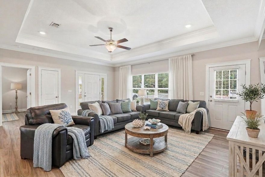 WHAT A DEAL!!! 4-bedroom, 4-bath under $800K in Blue Mountain Beach!!!
Great investment opportunity in South Santa Rosa Beach-features ensuite bathrooms in every bedroom & built for maximum rental performance. Furnished 2022-built beach home in Ventana Dunes offers one of the most desirable layouts for short-term rentals w/ all 4 spacious bedrooms featuring private bathrooms-ideal for hosting multiple families & maximizing occupancy. Designed w/ both durability & guest comfort in mind, the home includes a metal roof, Hardie board siding & luxury vinyl plank flooring throughout for low-maintenance ownership.
•4 bedrooms | 4 full baths (all ensuite) 
•Furnished
•New quartz countertops & sinks being installed
•Open-concept living designed for group stays
•Primary suite w/ double vanities, soaking tub, walk-in shower & dual closets
-Screened-in patio with private, wooded backdrop
-Unbuildable lot next door adds rare privacy
-Community Pool
-Low HOA
Located in the highly sought-after Blue Mountain Beach area, this property offers unbeatable proximity to 30A's beaches, dining, and attractions--key drivers of consistent rental demand.
Guests will love the convenience:
~2 minutes to The Village (dining, ice cream, services)
~3 minutes to beach access & popular local hotspots
-Easy connection to biking/walking trails and beach access points
Ventana Dunes residents enjoy a community pool and direct access to trail systems, enhancing guest experience and repeat bookings.
Whether you're expanding your portfolio or securing a high-demand vacation rental, this property checks all the boxes for income potential, location, and layout.
Investor-ready and aggressively priced--opportunities like this in South Santa Rosa Beach are rare. Schedule your showing today!