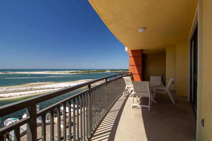Fractional Ownership! Share C for sale. Escape to unparalleled luxury with this magnificent 4-bedroom condominium, offering unobstructed water views of the Destin Harbor, East Pass, and the Gulf of Mexico. Step onto over 500 square feet of balcony space and immerse yourself in the breathtaking vistas that stretch as far as the eye can see. With sleeping accommodations for up to 10 guests, every corner of this coastal retreat exudes elegance and comfort. Relax and rejuvenate amidst a wealth of amenities designed to elevate your lifestyle. Lounge by the expansive pool deck, complete with two inviting hot tubs, or pamper yourself at the spa and fitness center. Savor gourmet cuisine at the onsite restaurant, where every bite is a culinary delight.  Connected to the vibrant HarborWalk Village, indulge in a world of dining, shopping, and watersports just an elevator ride away. From delectable culinary experiences to thrilling adventures on the water, the possibilities for excitement are endless. Experience the epitome of coastal living with this extraordinary condominium, where luxury meets convenience at every turn.