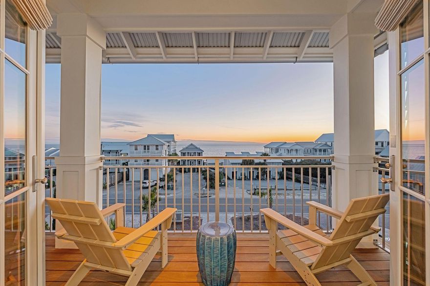 Welcome to one of the most extraordinary legacy properties along 30A -- a striking 9-bedroom, 9.5-bath luxury beach house that offers nearly 7,000 square feet of refined living space, thoughtfully crafted for both entertaining and retreat. Located in coveted Old Seacrest and directly across from the emerald waters of the Gulf, this newly built (2022) estate captures everything that makes life on 30A unforgettable. From the moment you enter, you're greeted by a grand foyer that opens to an expansive recreation room--complete with wet bar, lounge seating, and direct walk-out access to a private backyard oasis. The outdoor setting is nothing short of resort-worthy: an oversized heated pool, integrated hot tub open-air dining patio, fire pit, and a sun-soaked terrace framed by coastal landscaping. Privacy fencing and a lush backdrop ensure your moments of relaxation stay yours alone.

The second level is designed around entertaining with a jaw-dropping 41'x30' great room vaulted ceilings, walls of glass, and seamless flow to the chef's kitchen featuring a 16'x18' island-centered design, top-tier appliances, gas cooking, and dual refrigeration. Large porches off both the front and rear frame elevated Gulf views and provide the perfect perch for sunset cocktails or morning coffee.

Nine spacious bedrooms, including two on the first floor and five on the third, offer accommodations for large families or groups of up to 30 guests. A dedicated bunk room, multiple ensuites, and a luxury primary suite with walk-in closet and spa bath provide elevated comfort throughout.

Additional highlights include a private elevator servicing all three levels, hardwood and tile flooring throughout, two-car garage + five-car driveway parking, metal roof, cement board siding, and low-maintenance exterior finishes.

Tankless gas water heaters, high-efficiency HVAC systems, and double-pane windows

Beach access is just steps away directly across 30A, and the home's positioning on the north side of the road offers enhanced privacy with panoramic Gulf views from multiple vantage points.

Whether you're seeking a luxury rental opportunity or a multi-generational retreat, 8055 E County Highway 30A is a rare chance to own a turn-key masterpiece in one of the most desired beach destinations in the country.