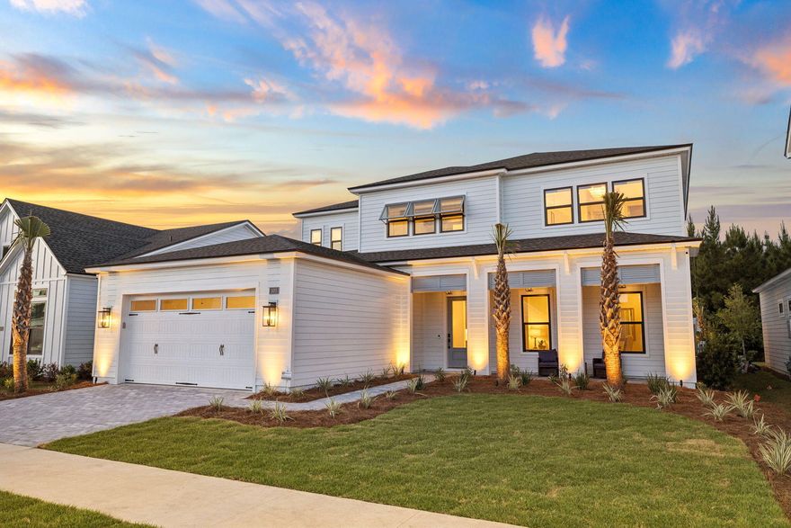 The most upgraded home to ever hit the market in Breakwater at Ward Creek. This 4-bedroom, 3.5-bath, 3,065 sq ft residence on a preserve-backing homesite has been finished years ahead of the standing inventory, with a level of detail that shows better than the model homes. Step into a two-story foyer with 20-foot ceilings, custom beam work, added window and door casing throughout, and a glass-enclosed wine cellar built under the stairs as an architectural feature. 

The kitchen carries KitchenAid appliances, a Thor cooktop, a custom wood vent hood with a top-tier exhaust system, marble counters that replaced all original quartz throughout the home, cabinet toppers, glass bar cabinetry, slide-out drawer systems, and full under- and in-cabinet lighting. The pantry was rebuilt into the largest available in a Toll Brothers floor plan, with custom shelving, marble counter, and a second LG refrigerator. 

Solid wood cabinetry was added in the mudroom, laundry, and primary bath, with new tile backsplashes, a shiplap accent wall, and gold fixtures and hardware carried through the home. Every closet is a custom build-out with drawers and shelving and dedicated lighting. 

The primary suite includes wireless motorized shades and a new dual shower with high-end tile and a custom waterfall design. Behind the home, a full front-and-back makeover delivers a saltwater pool and spa, fire pit with fire bowls, outdoor TV, landscape lighting, all backing to HOA preserve so the view stays yours. A four-zone security camera system, whole-home WiFi coverage, custom tongue-and-groove porch ceilings, a fresh top-to-bottom interior repaint, and a three-car tandem garage with significant storage complete the home. This is not a project. It is move-in-ready luxury with nothing left to decide. Furniture negotiable.

Breakwater at Ward Creek is a gated community in one of Panama City Beach's strongest growth corridors. Its brand-new clubhouse just opened, with a fitness center, indoor and outdoor living spaces, a zero-entry pool with sun shelf and lap lane, cabana seating, a playground, tennis and pickleball courts, and a large outdoor green space. Nearby, the West Bay Town Center is bringing a new Publix and shopping, a new FSU Health hospital is underway, and a new Intracoastal marina is planned.