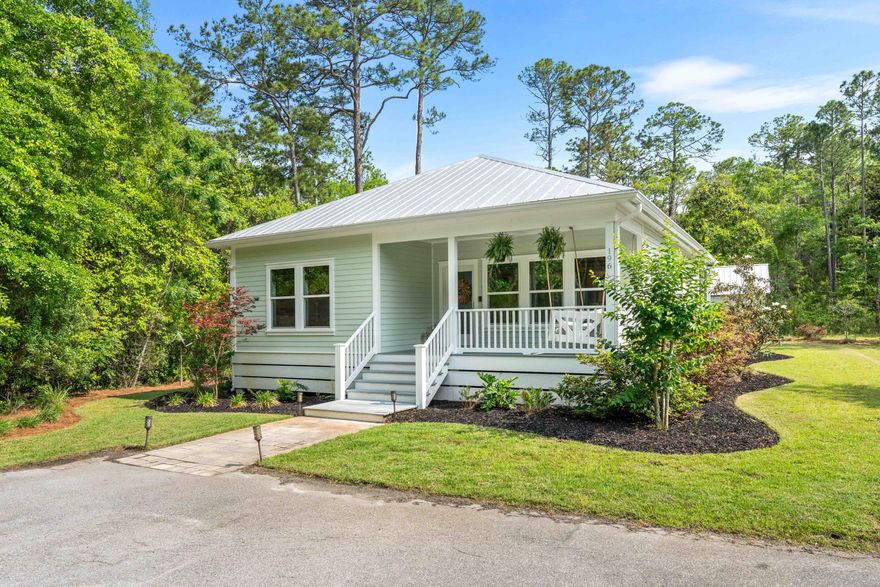 Welcome to 196 Summer Breeze Lane, a charming  coastal cottage  in the heart of Point Washington. Just blocks from the Bay and minutes to Grayton Beach via scenic bike trails.  This 3-bedroom, 2-bath home offers 1379 square feet of beautifully maintained living space on an oversized, private and professionally landscaped lot.
Inside, you'll find hardwood floors throughout, custom cabinetry with soft close hinges, bamboo blinds, and designer tile backsplash that adds a polished touch to the kitchen. Other key features -a walk- in master shower with frameless shower enclosure and a spacious primary suite that  includes a spacious walk-in closet. The HVAC system was replaced in 2025 and  foam insulation was added throughout the house for peace of mind.