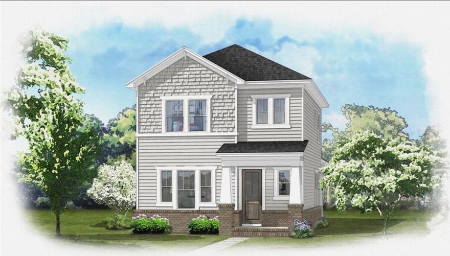 Completion approximately July/August! This wonderful 4 bed, 2.5 home, THE 'CHESTNUT A' plan offers $10,000 anywhere money (with another $2000 is using the preferred lender) and another 1% of the purchase price toward total closing costs! This home features spacious great room with a living room, beautiful kitchen and dining area. The kitchen has stainless steel appliances incl gas stove, apron sink, refrigerator, dishwasher, disposal and a microwave (which is neatly tucked away in the butler's pantry!) Quartz countertops and lots of cabinetry and storage make this kitchen a cook's dream. Also on the main floor is a fabulous primary suite. The primary bath boasts double vanity, separate shower, walk-in custom closet and private water closet! There is also a powder room and laundry  downstairs too! Upstairs you you will find 3 more bedrooms, and a full bath. You can also decide to make the 4th bedroom into an open loft. There is a covered front and back porch with a breezeway leading to your 2 car garage.  Get in quickly so you can choose your finishes!