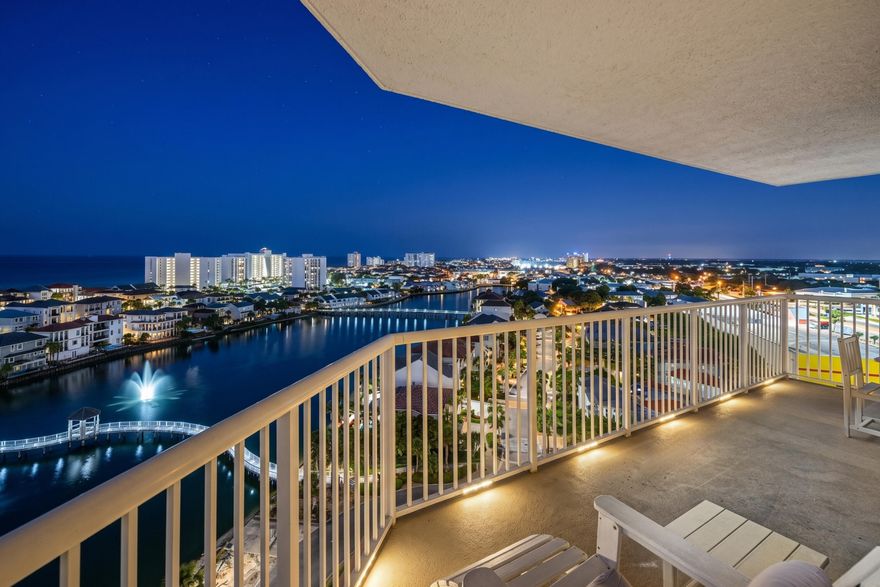 Positioned within Destin, this 3 bedroom, 3 bath end unit residence at The Terrace at Pelican Beach presents a compelling opportunity to create value in one of the Emerald Coast's most sought after locations. Priced with renovation in mind, this condo invites a buyer with vision to transform it into a personalized coastal retreat or high-performing investment.

The thoughtfully designed floor plan offers both openness and flexibility. A private rear bedroom suite, complete with full bath and laundry, can be closed off with its own door, ideal for guests or rental versatility. Expansive glass sliders lead to a spacious balcony where western-facing views capture sunsets over the lake, while the end-unit positioning allows for additional eastern windows that welcome soft morning light. Ownership includes access to an impressive suite of amenities shared with Pelican Beach Resort, including multiple pools, a fitness center, gated entry, and direct beach access. In addition, The Terrace also maintains a community pool and fitness center in the building.
 
Enjoy days by the Gulf, unwind at the beachside gazebo and bar, or take advantage of nearby attractions like Big Kahuna's Water & Adventure Park, along with dining, shopping, and everyday conveniences just moments away.

Whether positioned as a short-term rental investment, second home, or full-time residence, this property offers a rare blend of location, layout, and upside potential!