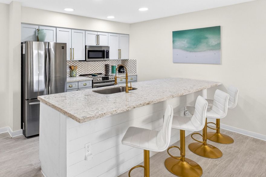 Located in Luau II within Sandestin Golf and Beach Resort, this 1-bedroom, 1-bath condo on the 2nd floor was completely remodeled in 2022 with upscale furnishings, updated appliances, new flooring, fresh paint, and modern lighting. Offered fully furnished and move-in ready, it's ideal for personal use, a vacation getaway, or investment property. Enjoy the resort-style lagoon pool featuring a seasonal tiki bar serving food and beverages, all just a short walk to the beach and resort amenities. As an introduction to the Sandestin lifestyle, we invite our new owners to explore amenities that make Sandestin special. The listing brokerage and seller(s) are presenting the buyer(s) of this property with (2) 90-minute rounds of Tennis court time, a golf foursome at one of our three championship courses, and a round of golf for up to four (4) players at the unrivaled Burnt Pine Golf Club.