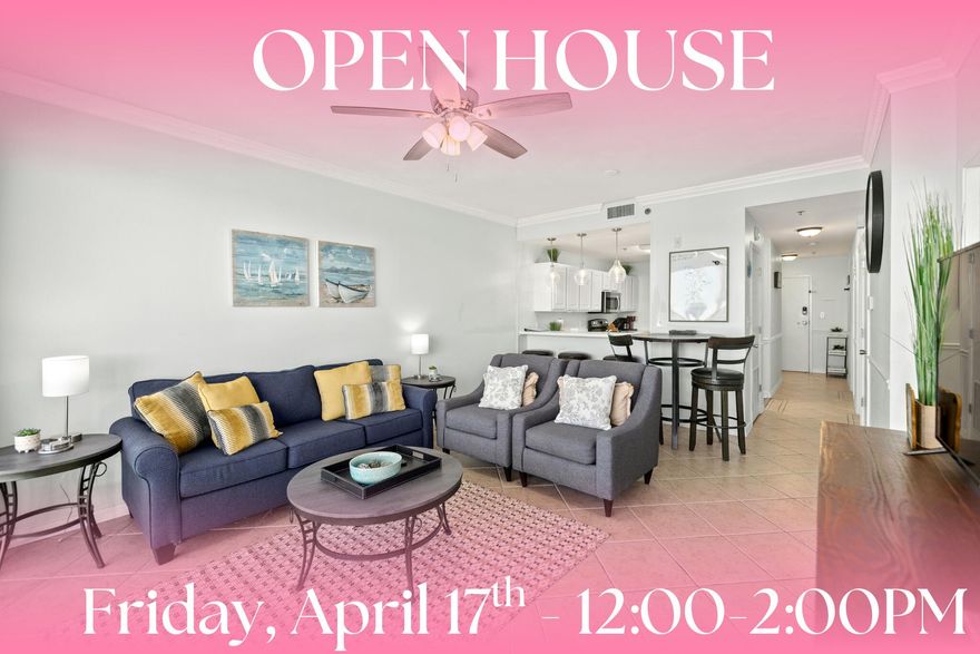 Welcome to your own slice of waterfront paradise, complete with BOAT SLIP! From your private balcony, enjoy peaceful mornings with a cup of coffee, and evenings with a glass of wine or cocktail watching boats glide by or seeing fireworks over FWB on special occasions!
Have a boat? This unit comes with a slip and aluminum electric lift, making storage and use, extremely convenient! Inside, the unit is open & airy with stunning water views from the living area, kitchen, and primary suite.  Modern upgrades include luxury vinyl plank flooring, crown molding, stainless steel appliances, updated lighting, & modern furniture.  Designed for comfort and convenience, the unit also features a second bedroom suite, a spacious laundry room, abundant storage, and a prime location with amazing benefits. Located in a gated community, residents and their guests enjoy resort-style amenities including a waterfront pool and hot tub, marina access, storage lockers, assigned covered parking, and a private beach walkover, making this an ideal property to enjoy all our area has to offer while still being safe and quiet. 
Waterfront living, boating convenience, and breathtaking views -- all in one exceptional property.