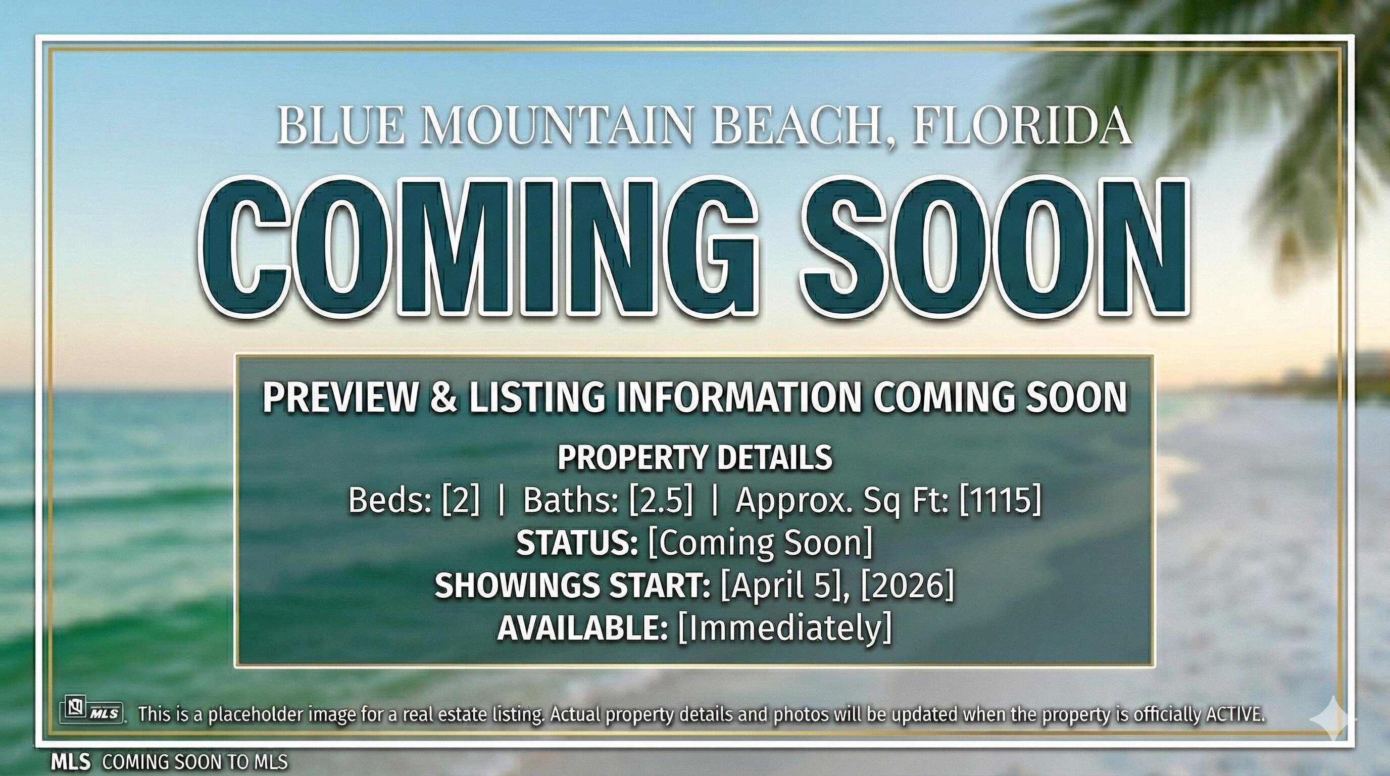 VILLAGE AT BLUE MOUNTAIN BEACH - Residential