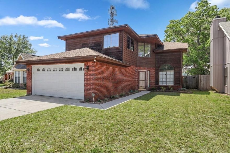 Welcome to this beautifully maintained and fully-furnished home in convenient Mary Esther - perfectly positioned and equipped for short-term rental investment or short commutes to Fort Walton Beach, Navarre Beach or local bases. Downstairs, this inviting property features a half-bath and laundry room with a new LG Tower washing machine, upgraded kitchen with brand new oven-stove-top, and a spacious living area that leads directly to the screened patio and fenced back yard. Upstairs are three bedrooms with two full baths laid out to provide privacy for everyone.  The home is currently set up to accommodate a very successful short-to-medium term rental operation with its sleek European furnishings, fully-equipped kitchen and sought after location near hospitals, bases and beaches in every  direction. Rent-Role will be
provided upon request for the past two years. Additionally, the seller will also remove furnishings for a family ready to call this house their own home.
Whether you are looking for a turnkey investment property or a place to call home, do not miss out on 193 Woodland Park Circle.