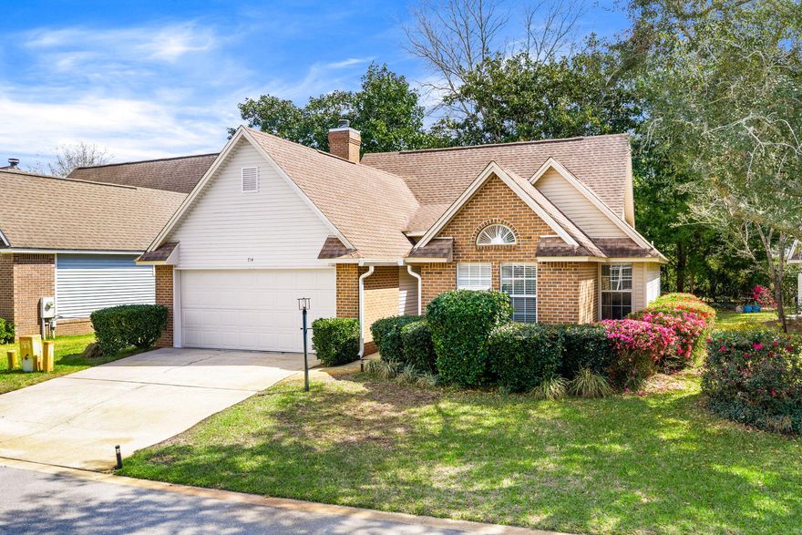 Welcome to life in Bluewater Bay! This beautifully maintained home is located in the highly desirable Fairway Lakes neighborhood of Bluewater Bay in Niceville--one of the Emerald Coast's most sought-after communities known for its peaceful setting, walkability, and exceptional quality of life.
Nestled among mature trees and established landscaping, this charming home offers a comfortable and functional layout designed for everyday living and effortless entertaining. Offered furnished, the inviting interior features an open living and dining area with abundant natural light and vaulted ceilings that create a bright and airy atmosphere. The kitchen is conveniently located at the heart of the home, offering ample cabinet and counter space and easy access to the living areas, making it perfect for gatherings with family and friends.
The spacious primary suite provides a relaxing retreat, while additional bedrooms offer flexibility for guests, a home office, or growing families. A screened porch creates the perfect spot to enjoy morning coffee or unwind in the evenings while taking in the quiet surroundings of this established neighborhood. The garage was updated to include a 240-volt outlet for those EV owners.
Beyond the home itself, the lifestyle offered in Bluewater Bay is truly exceptional. Residents enjoy a walkable, golf-cart-friendly community with miles of tree-lined streets ideal for walking, jogging, and biking. The area offers convenient access to parks, golf courses, tennis facilities, marinas, and waterfront dining. The nearby marina provides easy access to the beautiful waters of Choctawhatchee Bay, perfect for boating, paddleboarding, and sunset views.
Commuters will appreciate the home's convenient location just minutes from Eglin Air Force Base, one of the region's largest employers, making it an excellent choice for military personnel, contractors, and professionals working in the area.
When it's time to enjoy the beach, the white sands and emerald waters of the Gulf Coast are just a short drive away. Spend weekends exploring the shopping, dining, and entertainment options in Destin or relaxing along the stunning shoreline of Miramar Beach--both located within easy reach of this home.
Families will also appreciate that the property is located in the highly regarded Okaloosa County School District, known for strong academic performance and community support. Students are zoned for top-rated schools including Bluewater Elementary School, Ruckel Middle School, and Niceville High School--all widely recognized for their excellent academic and extracurricular programs.
Whether you are searching for a primary residence, a peaceful coastal lifestyle, or a convenient location near work and recreation, this home offers the perfect balance of comfort, community, and convenience.
Come experience everything that life in Bluewater Bay has to offer.