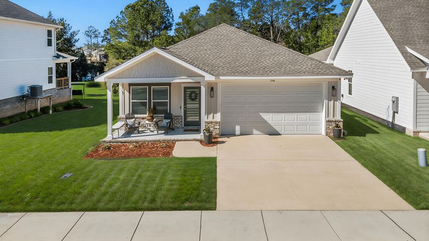 A must-see in Freeport! This 3-bedroom, 2-bath home with a flex space offers style, storage, a convenient location, and feels better than new. The exterior features fresh paint and a modern look, while inside you'll find light-colored LVP flooring throughout the main living areas.
Just off the entry, the flex room with sliding barn doors provides the perfect space for a home office, playroom, or additional living area. The home opens into a spacious living, dining, and kitchen area, highlighted by a newly installed fireplace, beautiful mantle, and feature wall. The kitchen has been updated with brand-new quartz countertops and a distinctive backsplash.
The primary suite is generously sized and includes a large walk-in closet. The en-suite bathroom features tile flooring, a double vanity, and a tiled walk-in shower with dual shower heads. Two additional bedrooms, a full bathroom, laundry room, and multiple storage closets complete the interior.
Step outside to enjoy the screened patio overlooking the fenced backyard, offering privacy and space to relax. An outdoor shower adds convenience, and the pond view with a large easement behind the home creates an open, extended feel. Additional storage can be found in the two-car garage and floored attic with pull-down access.
Located in a community with a pool and dock, this home offers both comfort and lifestyle. Conveniently situated less than half a mile to shopping and dining and under 15 miles to the white sandy beaches of the Gulf of Mexico.
Buyer to verify any information deemed important.