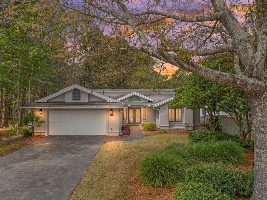 Welcome to 8836 St Andrews Drive, a beautifully situated residence within the gates of Sandestin Golf and Beach Resort--where coastal elegance meets resort-style living. Tucked along the lush greenery, this home offers a serene backdrop of greenery and an effortless connection to everything Sandestin has to offer.

Designed for both relaxation and entertaining, the home features inviting living spaces, abundant natural light, and seamless indoor-outdoor flow. Whether you're enjoying your morning coffee overlooking the course or hosting guests after a day at the beach, every moment here feels intentional.

Included with the property is a golf cart equipped with brand new lithium batteries, making it easy to explore the resort--from the sugar-white sands of the Gulf to the vibrant Village of Baytowne Wharf, world-class golf courses, marina, dining, and more.New roof installed 2025 and new HVAC 2026

Whether you're seeking a full-time residence or second home this is your chance to experience the best of Sandestin living.