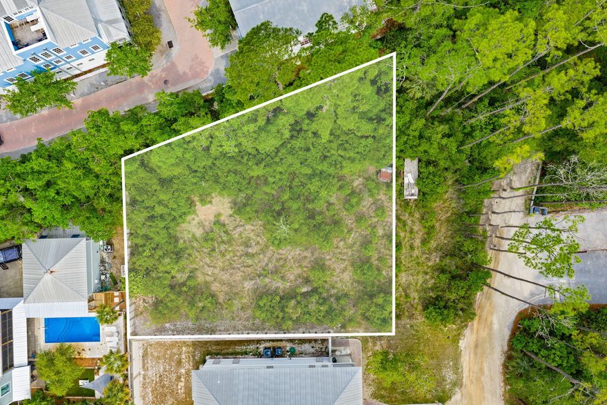 Rare opportunity to secure the last available premium homesite bordering Seaside from coveted Old Seagrove. Nearly a full quarter acre, this exceptional lot offers a combination of size, location, and flexibility that is increasingly difficult to find along Scenic 30A. Zoned residential with no HOA, no build-out timeline, and no restrictive covenants, buyers have the freedom to build on their terms. Multiple beach access points are just a short walk away. Ideal for investors, vacation rental potential, or creating a private primary or second home in one of the most sought-after locations on the Emerald Coast. Positioned where the prestige of Seaside meets the charm and flexibility of Old Seagrove, this homesite offers a rare chance to own premium land in one of the most desirable areas along 30A. Oversized lots this close to the beach are increasingly scarce, making this a compelling long-term investment. Unlike neighboring communities with HOA fees, covenants, and build restrictions, this property allows you to build on your timeline and design to your vision. Ideal for a luxury vacation rental, private second home, or full-time coastal residence. Multiple beach access points, dining, shopping, and entertainment are all nearby, enhancing both lifestyle and rental demand. For buyers watching the 30A market, this is a unique opportunity to secure a limited asset with lasting upside in a location that continues to appreciate.