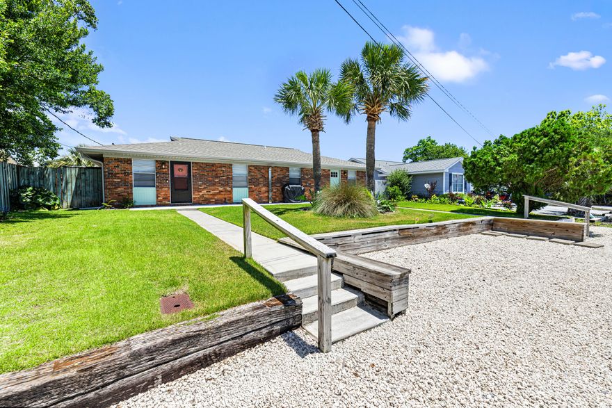 Welcome to 116 Lakeside Circle, Unit A & B--a beautifully renovated duplex, by the seller, in the heart of Panama City Beach! Both units have
been thoughtfully updated, featuring fresh paint, updated flooring, and upgraded fixtures throughout. Whether you're looking for a multi-generational living
option or an income-producing property, this duplex offers flexibility and potential. Conveniently located near shopping, dining, and the stunning Gulf Coast
beaches, it's a fantastic opportunity to own a move-in-ready home in a prime location. Schedule your showing today!