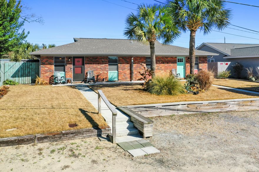 Welcome to 116 Lakeside Circle, Unit A & B--a beautifully renovated duplex, by the seller, in the heart of Panama City Beach! Both units have
been thoughtfully updated, featuring fresh paint, updated flooring, and upgraded fixtures throughout. Whether you're looking for a multi-generational living
option or an income-producing property, this duplex offers flexibility and potential. Conveniently located near shopping, dining, and the stunning Gulf Coast
beaches, it's a fantastic opportunity to own a move-in-ready home in a prime location. Schedule your showing today!