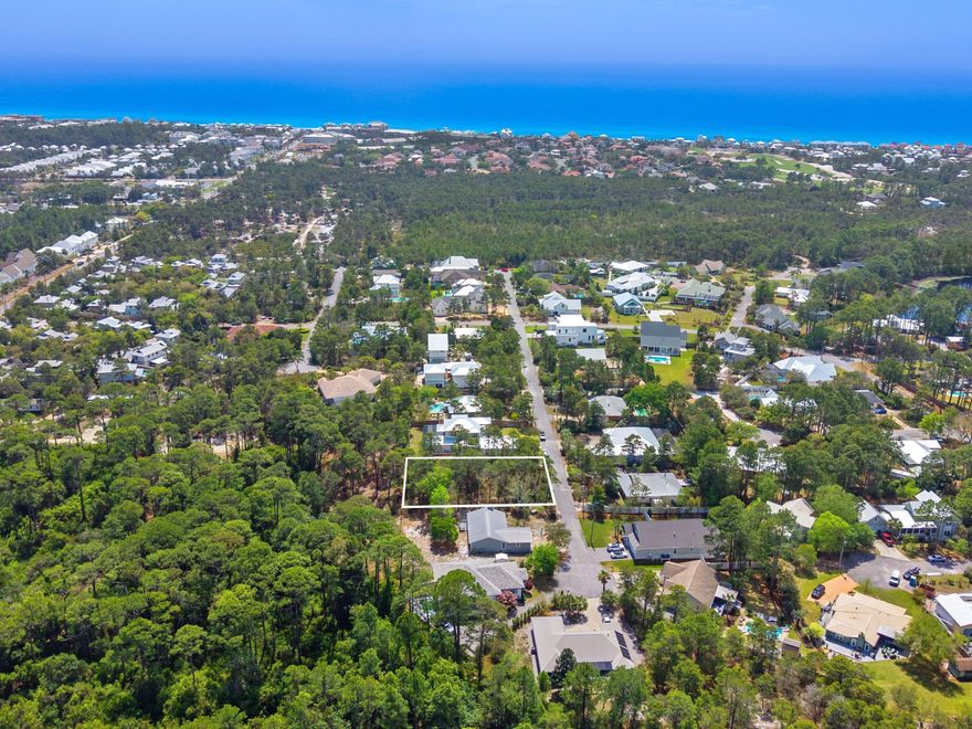 Set on 0.344 acres in Flood Zone X, this homesite presents a rare chance to build in one of the highest locations along 30A. With generous dimensions, no HOA and an exceptional central setting, the property offers flexibility for a primary residence, a second home or an investment-minded new construction opportunity.

Its location places daily conveniences and coastal favorites within easy reach, including Ed Walline Regional Beach Access, Highway 98, the shops and restaurants of Gulf Place and the dining and charm of Blue Mountain Beach, including Shunk Gulley. Large surrounding lots add to the sense of space, giving future owners room to create a home that feels both private and connected to the best of the area. For buyers seeking a well-positioned homesite with elevation, convenience and long-term appeal, this is an outstanding canvas for what comes next.