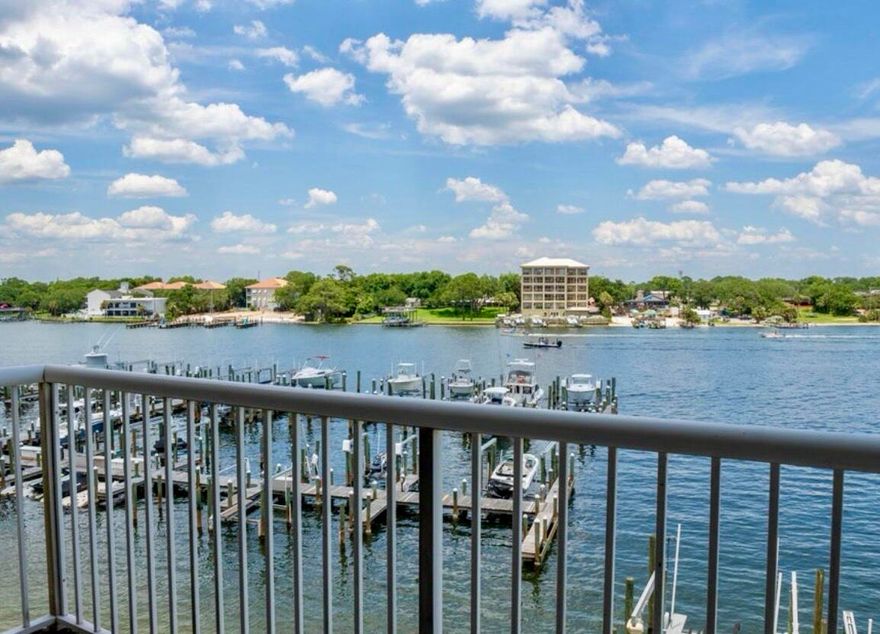 GARTED WATERFRONT Palm Court Yacht Club!
4th Floor WATER VIEW!
Make this your HOME or SHORT TERM RENTAL INVESTMENT! (Rental projections in documents)

Amazing views of te INTERCOASTAL WATERWAY! 
Condo is spacious and as carpet in the bedroom, living room, and hall. 

Deeded 25' BOAT SLIP WITH A LIFT and a deeded parking spot with the unit! New assessment form upgrades to the complex already partially paid by the seller.