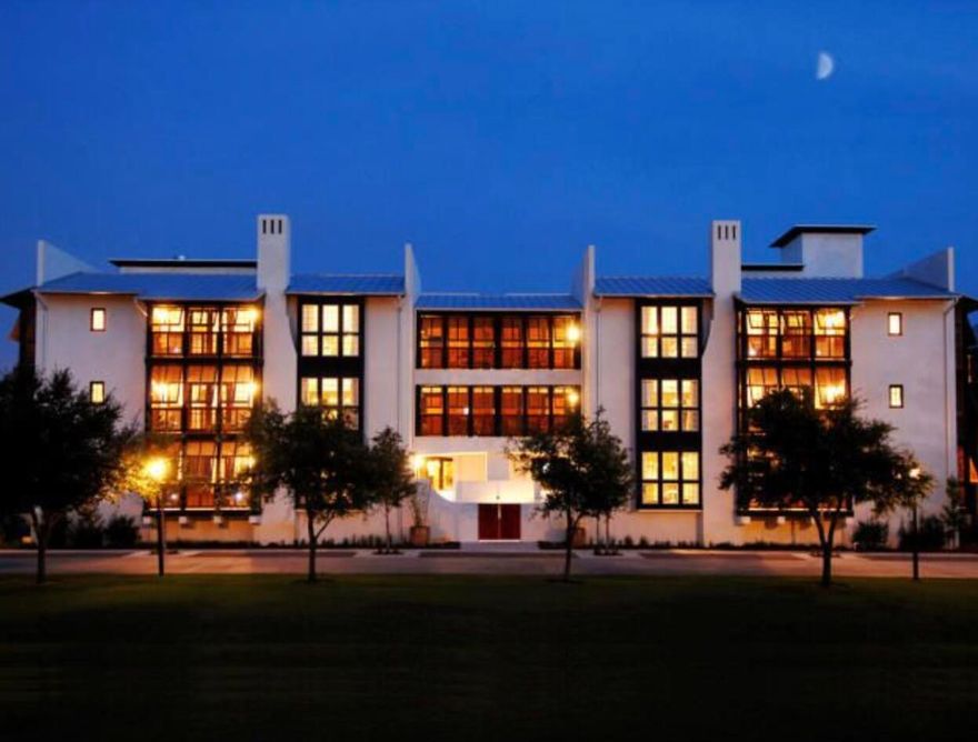 Fractional Ownership offering. Each residence is 2 bedrooms, 2.5 baths with an updated kitchen, fireplace, and cozy living area. Common areas include a theatre room, owners lounge, and a common area kitchen. Recently refreshed with new furniture. 
Don't forget to check out the awesome rooftop pool! 
During their weeks of use, Private Club Owners reserve the privilege to enjoy the Rosemary Beach Owner's Club pool and pavilion, 4 community pools and, of course, the beach.