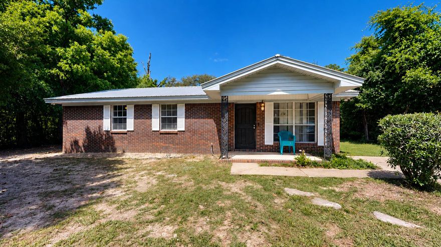 Charming and move-in ready, this Crestview home offers comfort and convenience. Step inside to find a welcoming layout with spacious living areas, abundant natural light, and functional living spaces perfect for everyday living and entertaining. The kitchen offers ample cabinet and counter space, while the bedrooms provide comfortable retreats at the end of the day. Enjoy a large backyard with plenty of room for outdoor gatherings, pets, or gardening. Conveniently located near schools, shopping, dining, and area bases, this home is a great opportunity for first-time buyers, investors, or anyone looking for affordable living in a central Crestview location. The roof was replaced in 2017. Seller offering a credit for new appliances. Don't miss your chance to make this home your own!